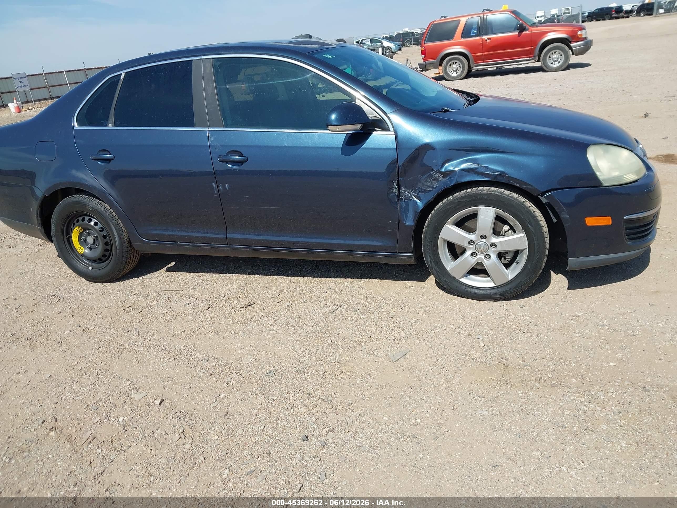 2008 Volkswagen Jetta Se/sel Blue vin: 3VWRM71K38M070425