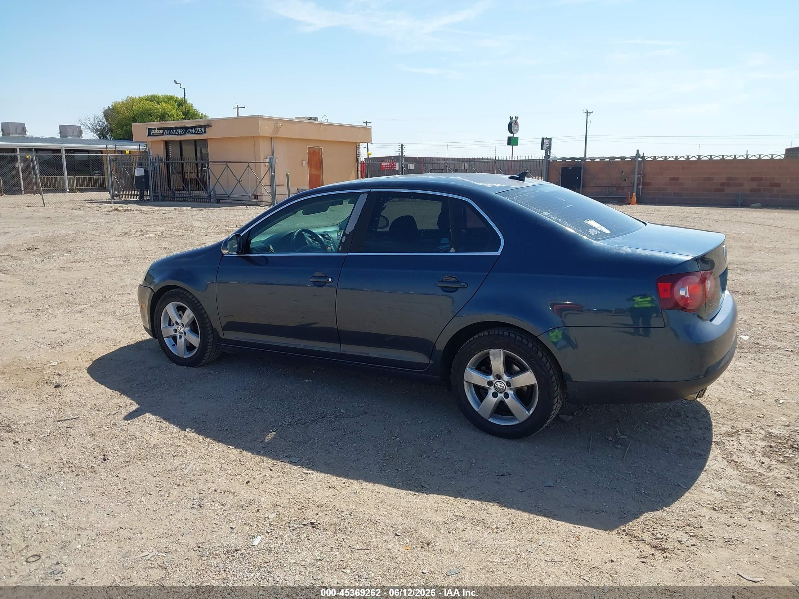 2008 Volkswagen Jetta Se/sel Blue vin: 3VWRM71K38M070425
