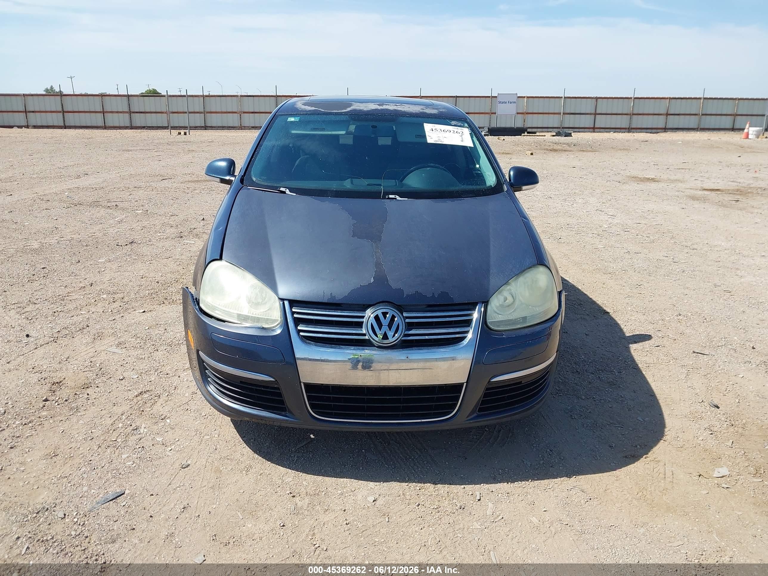 2008 Volkswagen Jetta Se/sel Blue vin: 3VWRM71K38M070425
