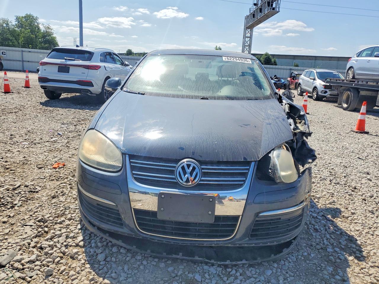 2008 Volkswagen Jetta Se Синий vin: 3VWRM71K38M088584