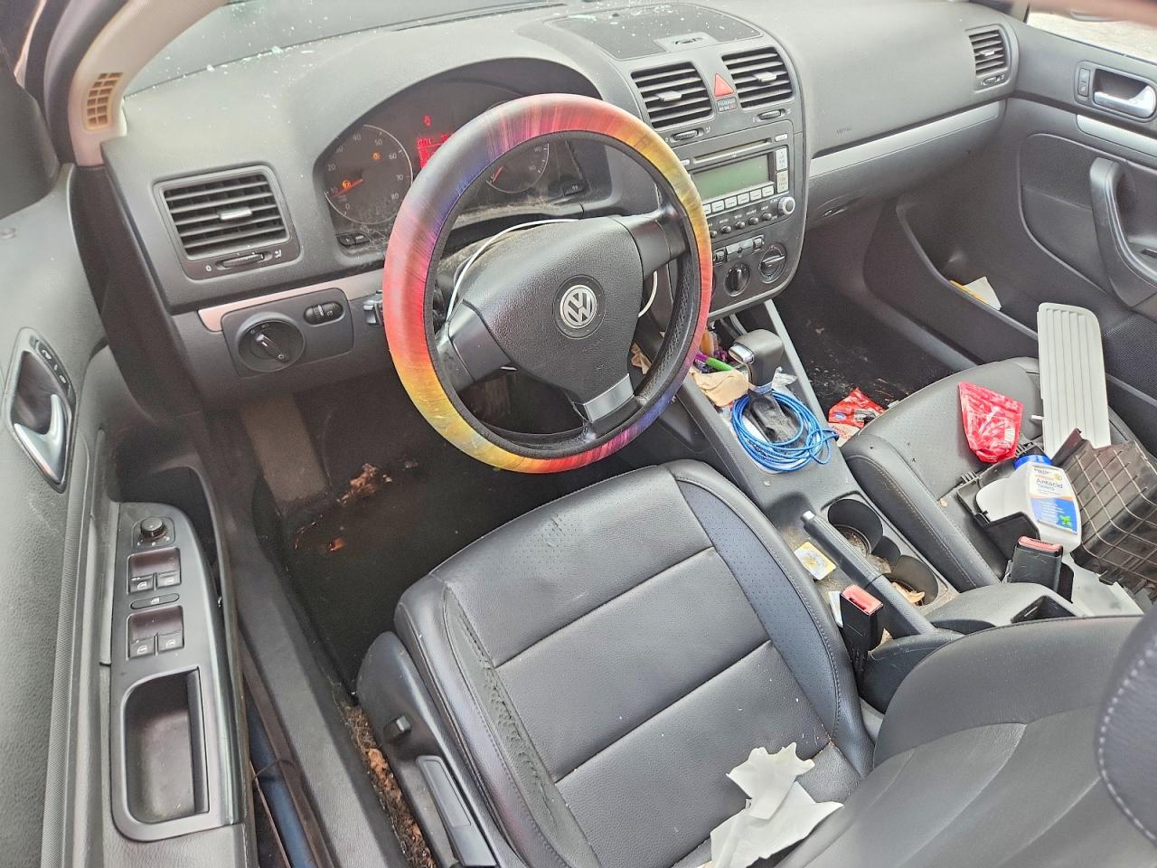 2008 Volkswagen Jetta Se Синий vin: 3VWRM71K38M106758