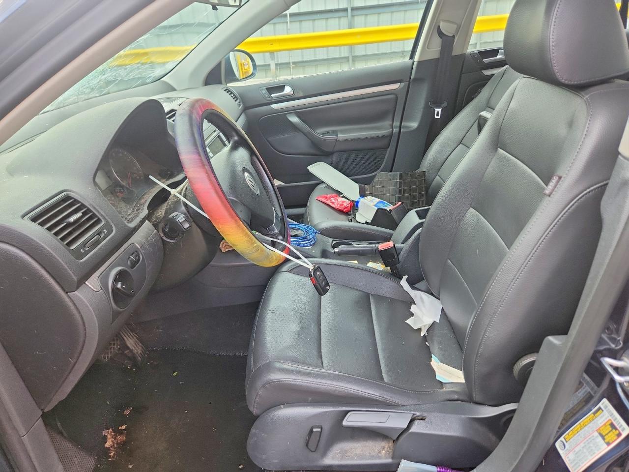 2008 Volkswagen Jetta Se Синий vin: 3VWRM71K38M106758