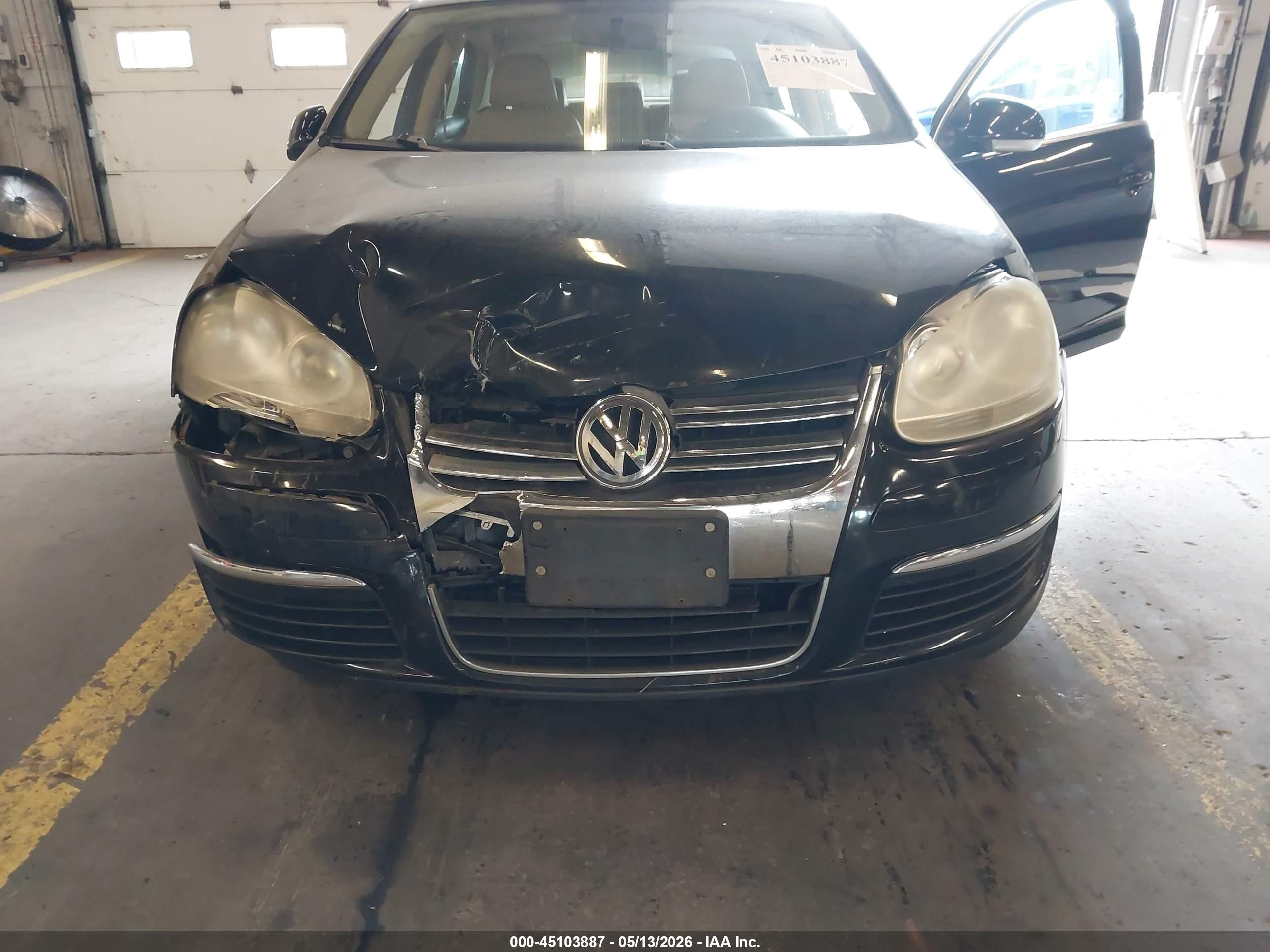 2008 Volkswagen Jetta Se/sel Black vin: 3VWRM71K38M171903