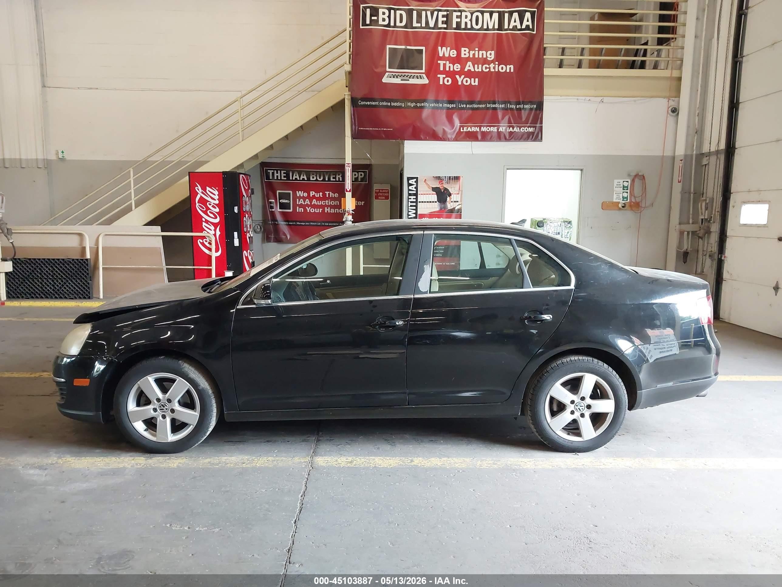 2008 Volkswagen Jetta Se/sel Black vin: 3VWRM71K38M171903