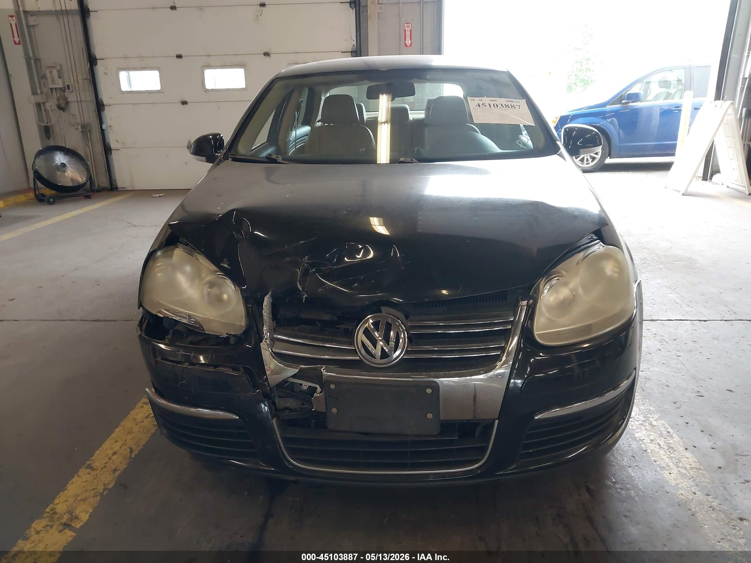 2008 Volkswagen Jetta Se/sel Black vin: 3VWRM71K38M171903