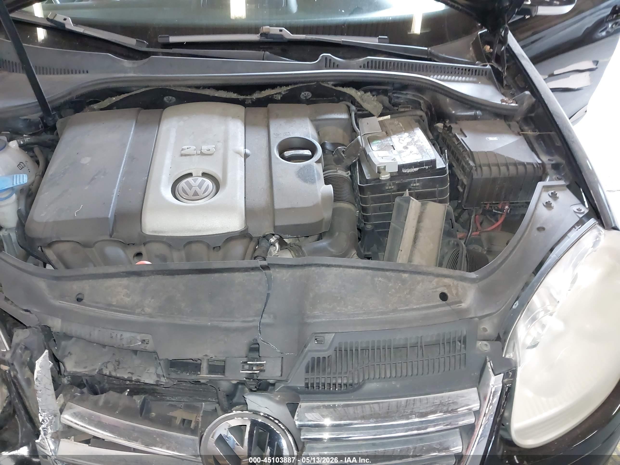 2008 Volkswagen Jetta Se/sel Black vin: 3VWRM71K38M171903