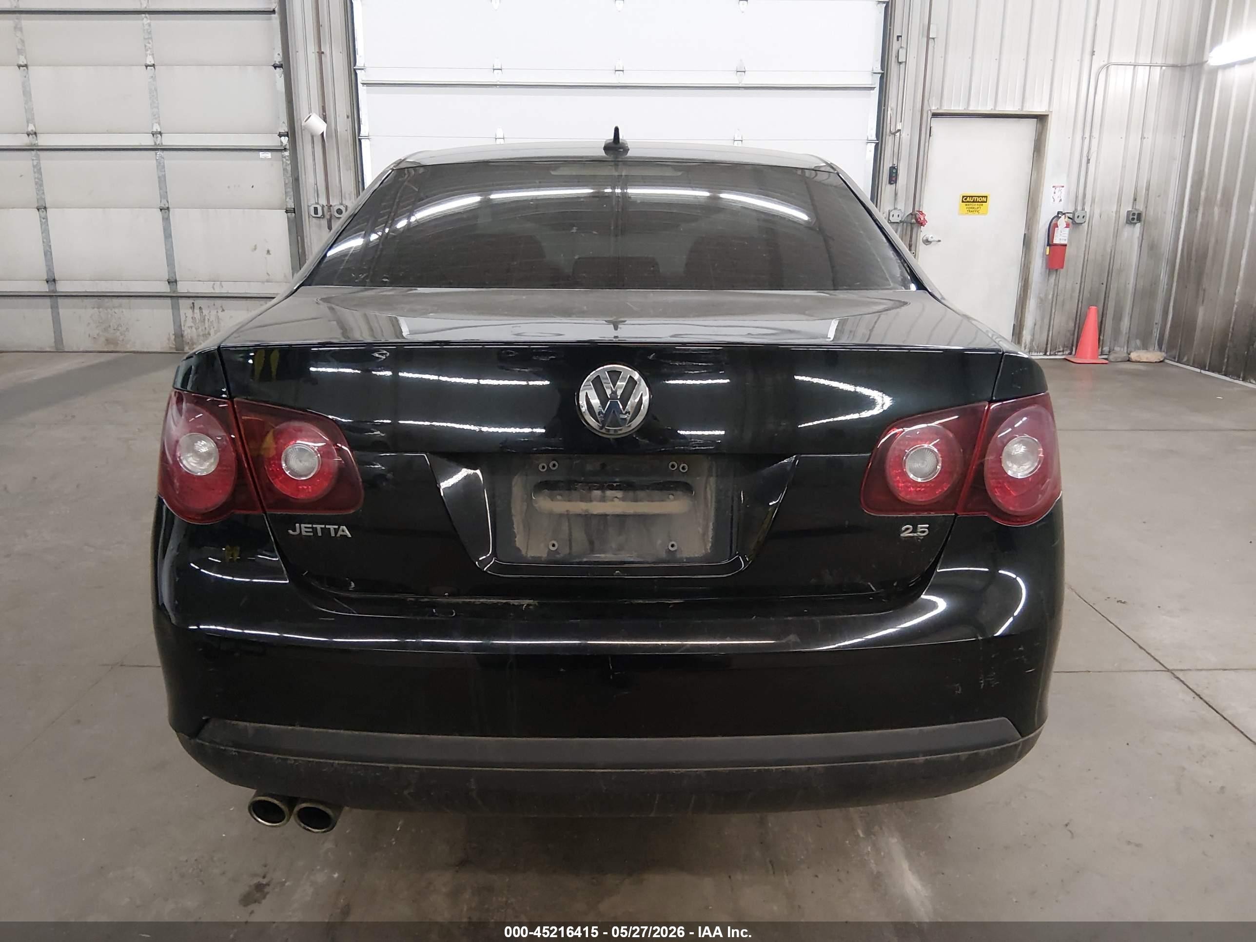 2008 Volkswagen Jetta Se Black vin: 3VWRM71K38M174171