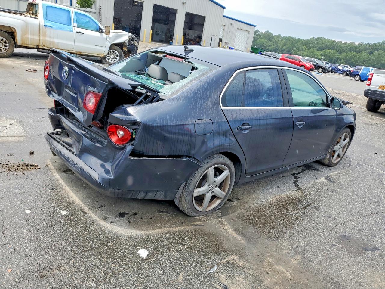 2009 Volkswagen Jetta Se Charcoal vin: 3VWRM71K39M066697