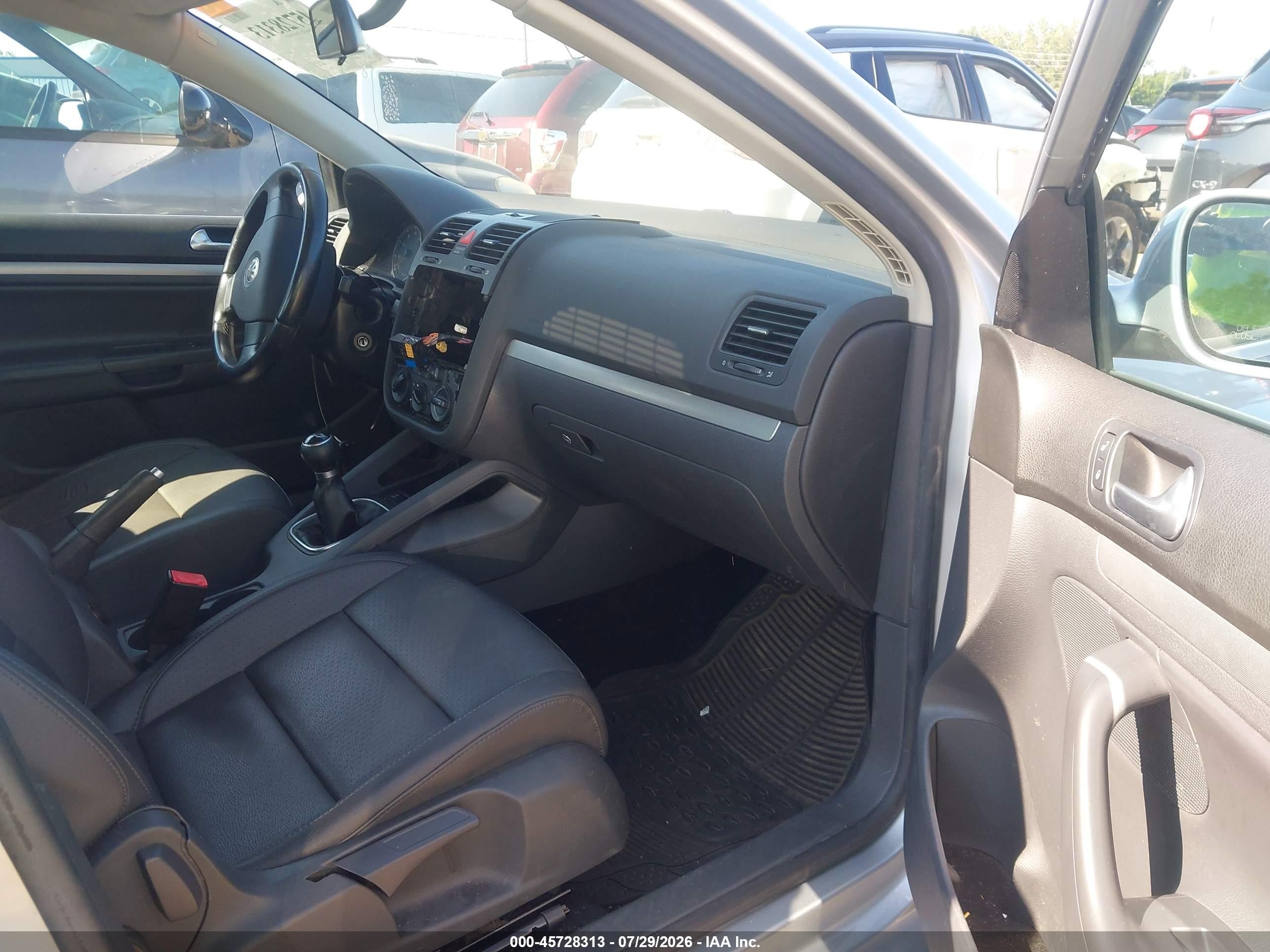 2008 Volkswagen Jetta Se/sel Серебряный vin: 3VWRM71K48M043993