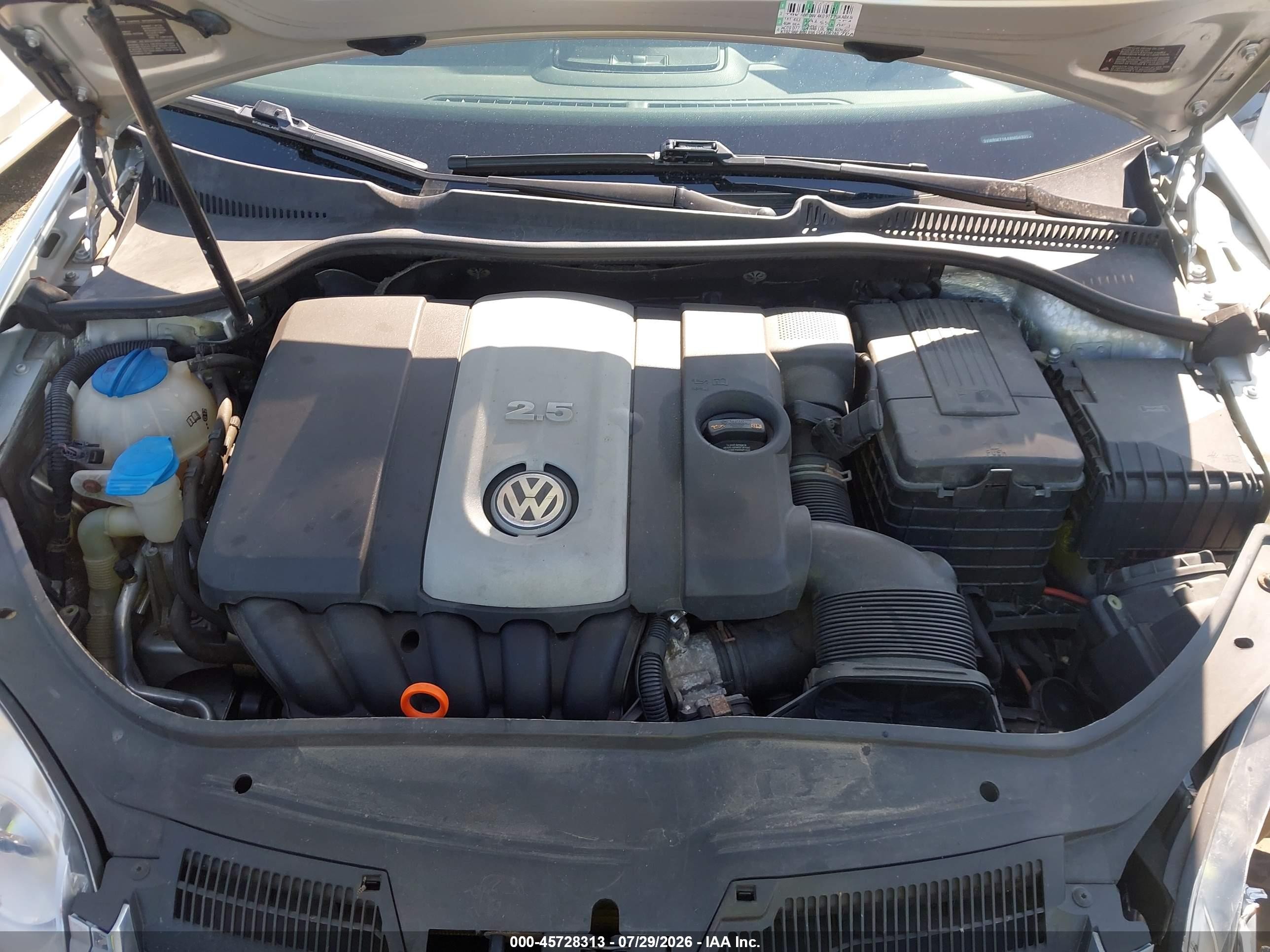2008 Volkswagen Jetta Se/sel Серебряный vin: 3VWRM71K48M043993