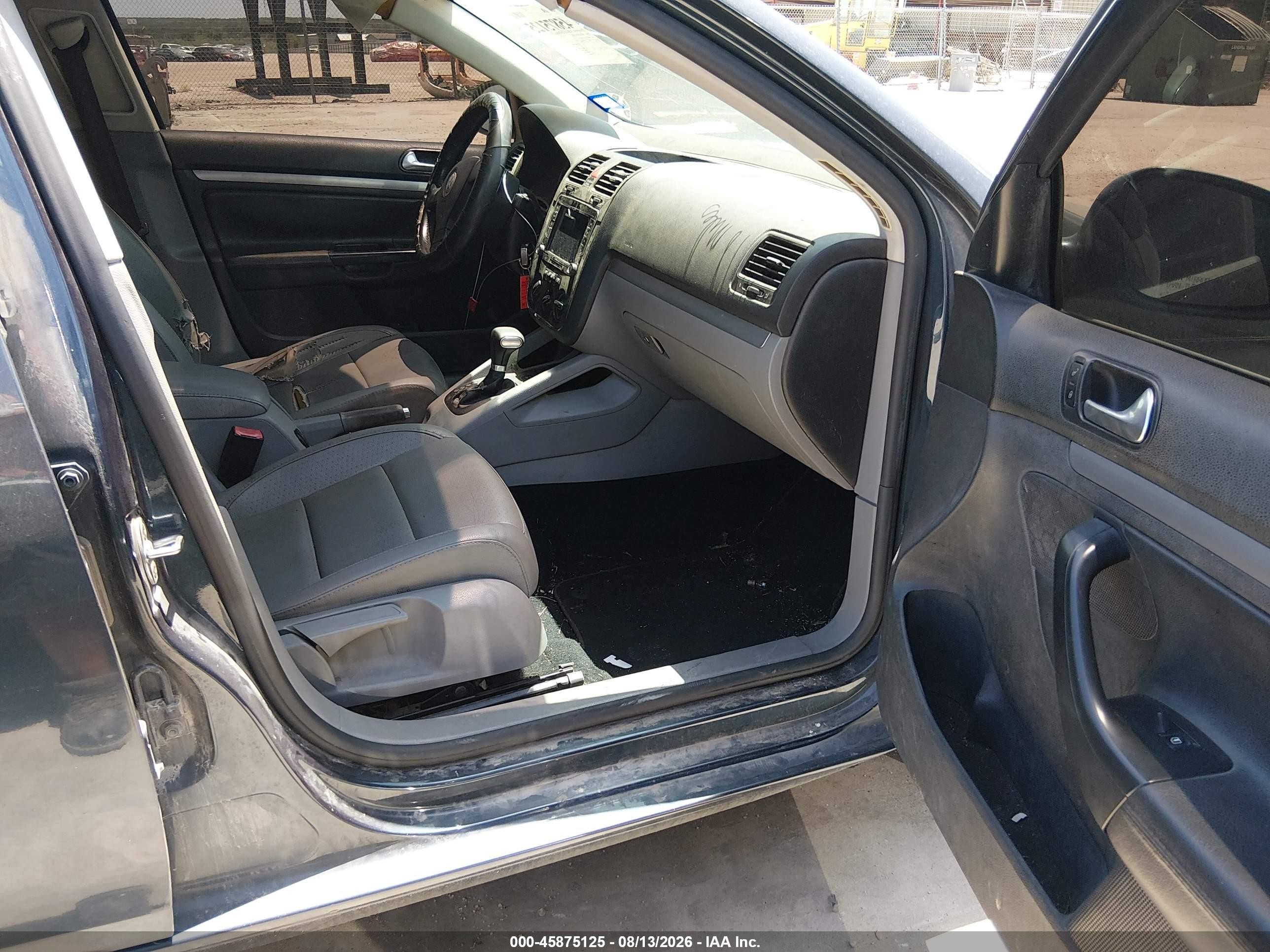 2008 Volkswagen Jetta Se/sel Blue vin: 3VWRM71K48M095723