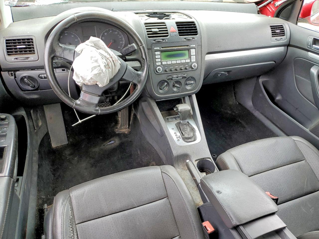 2008 Volkswagen Jetta Se Red vin: 3VWRM71K48M114349