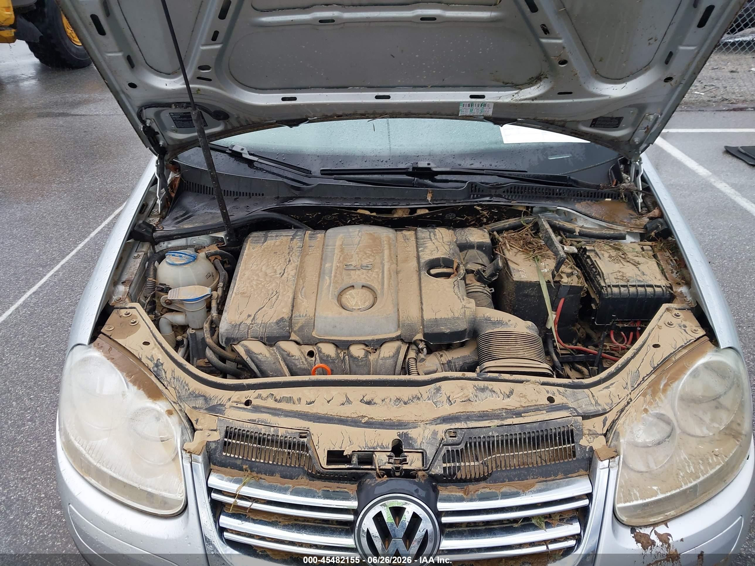 2008 Volkswagen Jetta Se Silver vin: 3VWRM71K48M135735