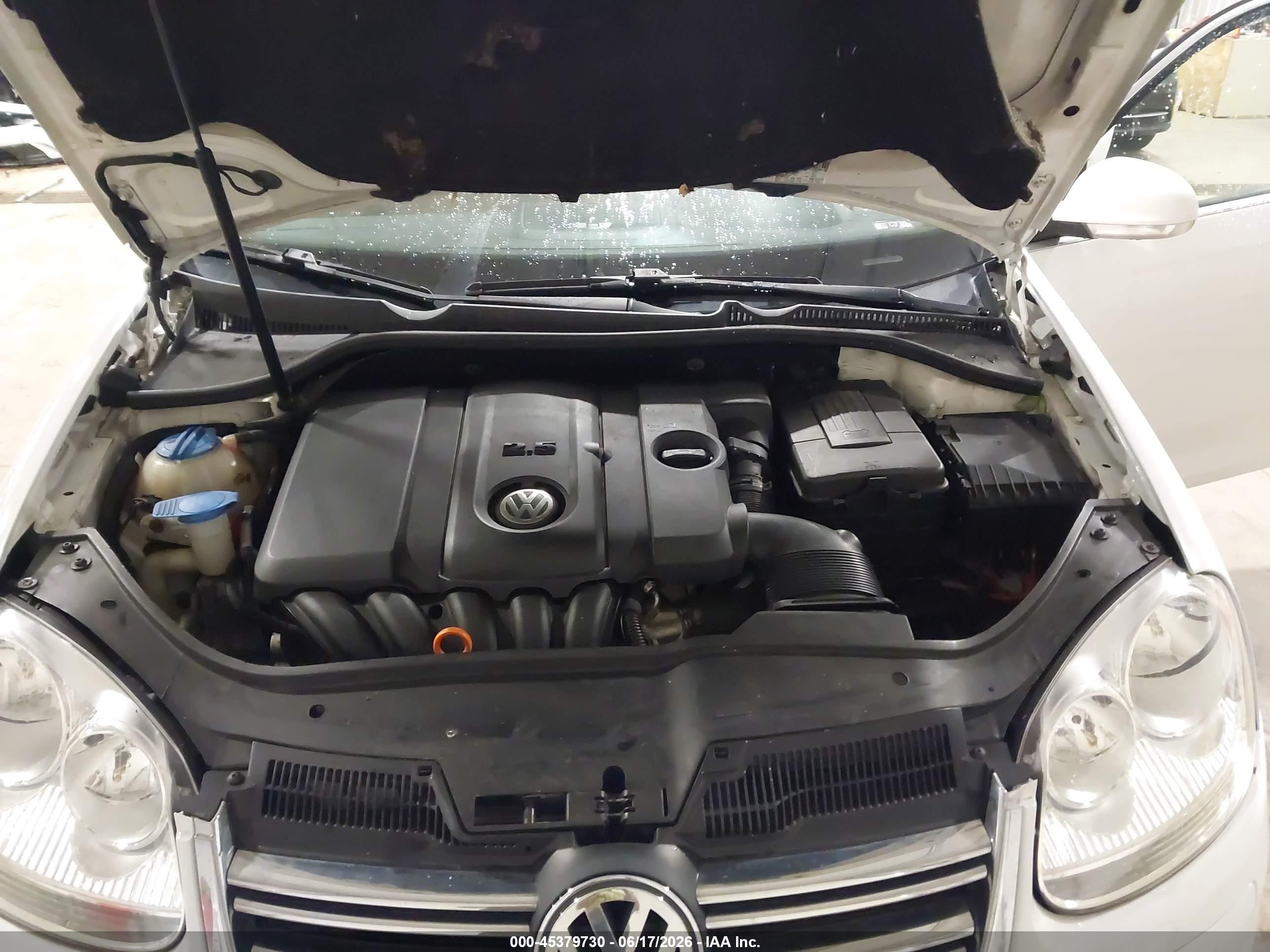 2009 Volkswagen Jetta Se/sel White vin: 3VWRM71K49M037239