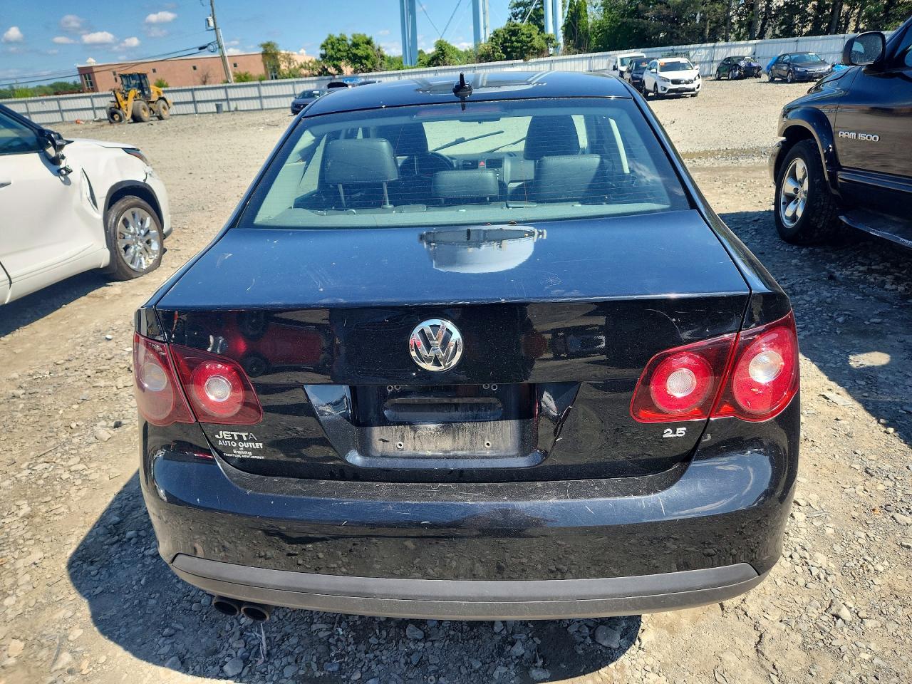 2009 Volkswagen Jetta Se/sel Черный vin: 3VWRM71K49M140905