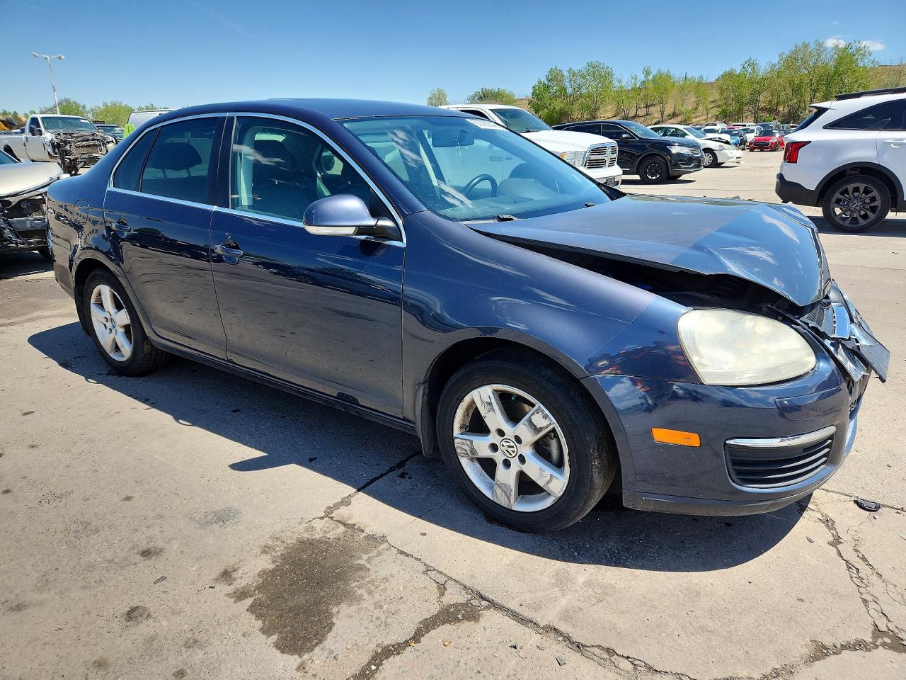 2009 Volkswagen Jetta Se Серый vin: 3VWRM71K49M143979