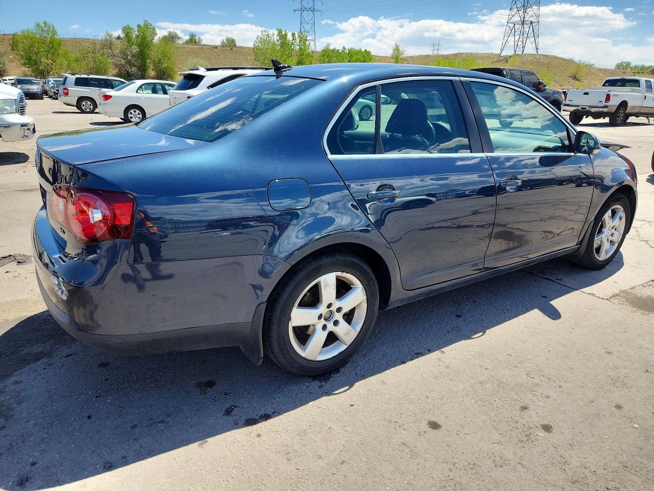 2009 Volkswagen Jetta Se Серый vin: 3VWRM71K49M143979