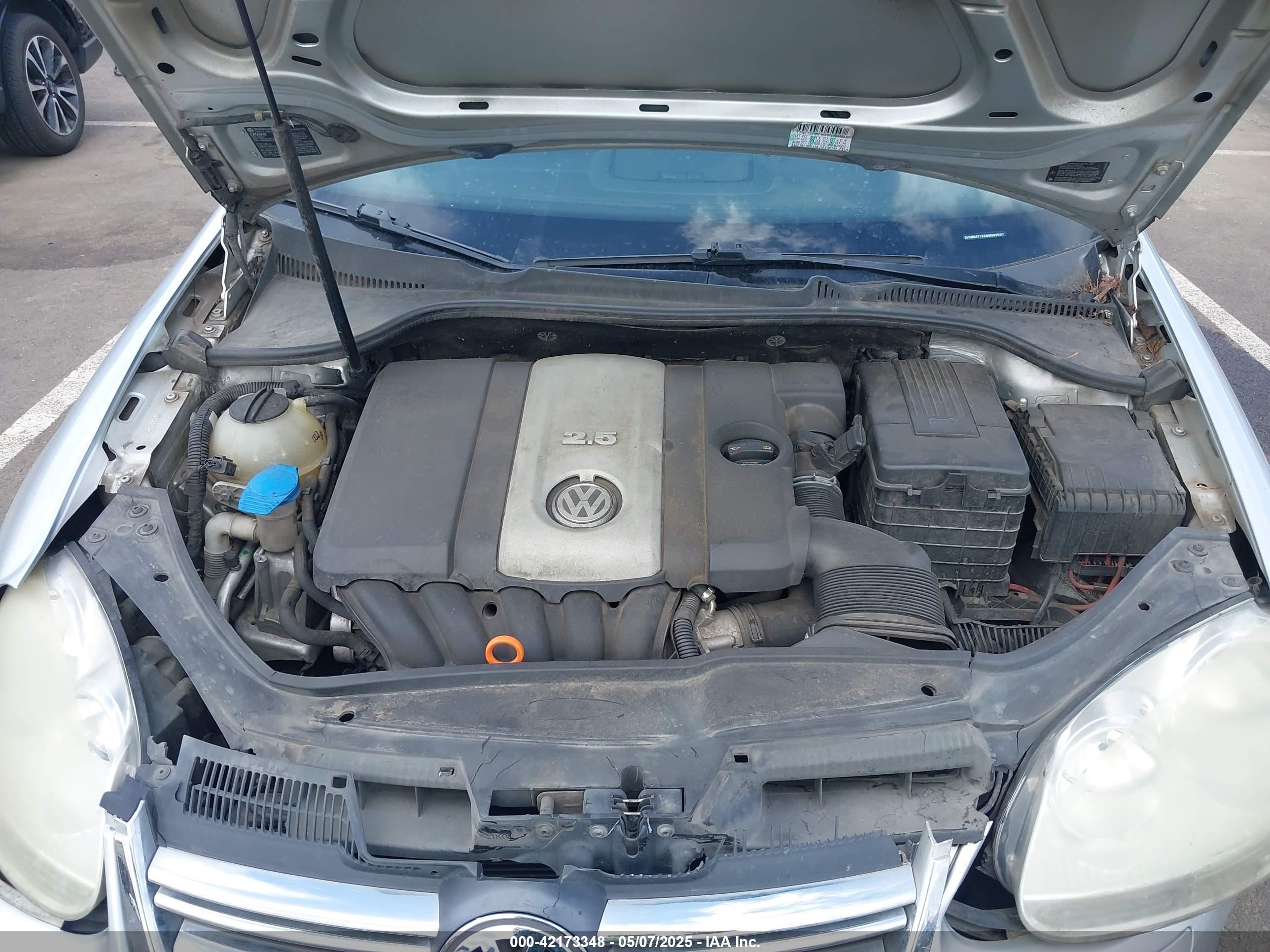 2008 Volkswagen Jetta Se/sel Silver vin: 3VWRM71K58M069597