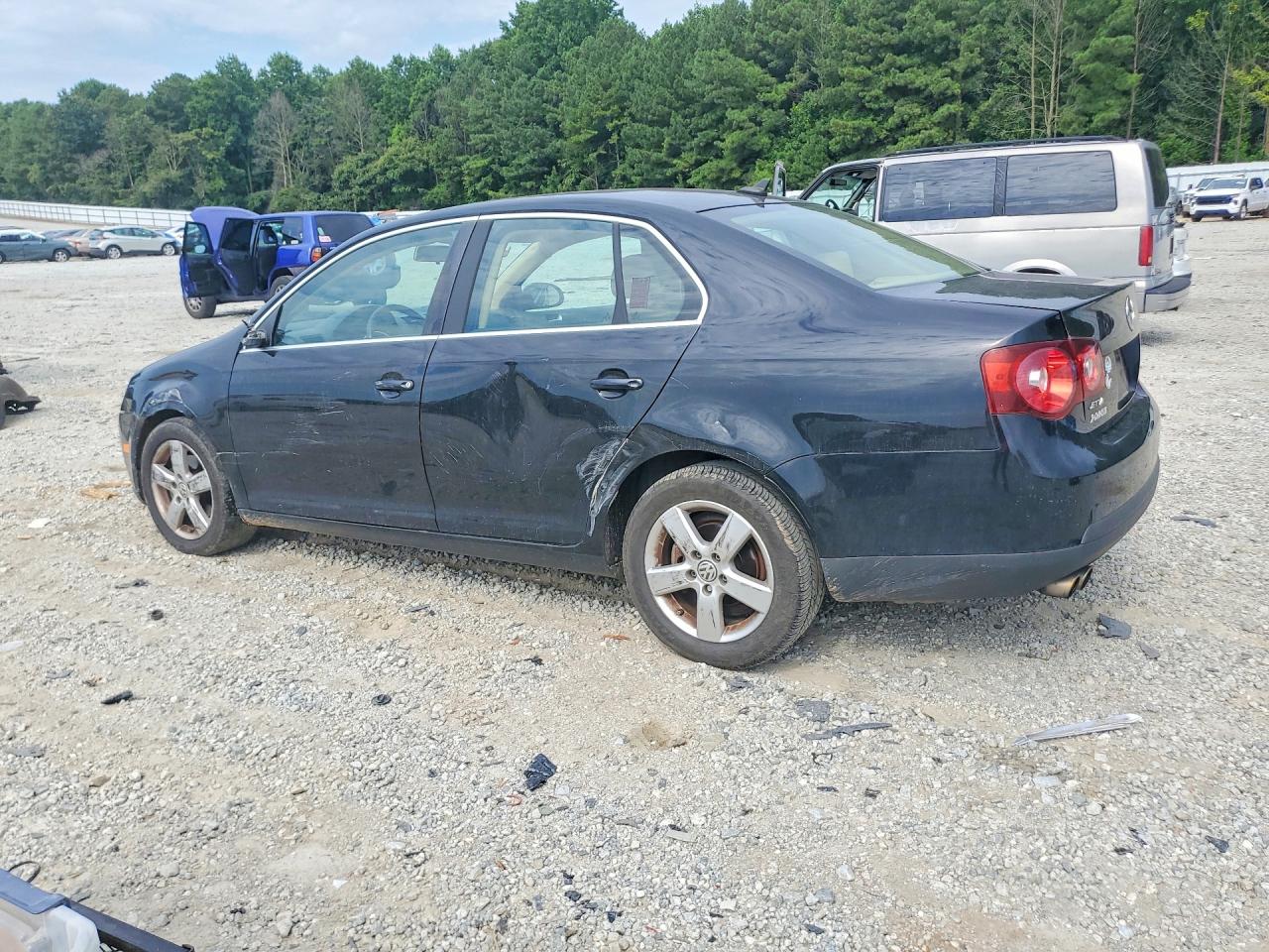 2008 Volkswagen Jetta Se Черный vin: 3VWRM71K58M181493