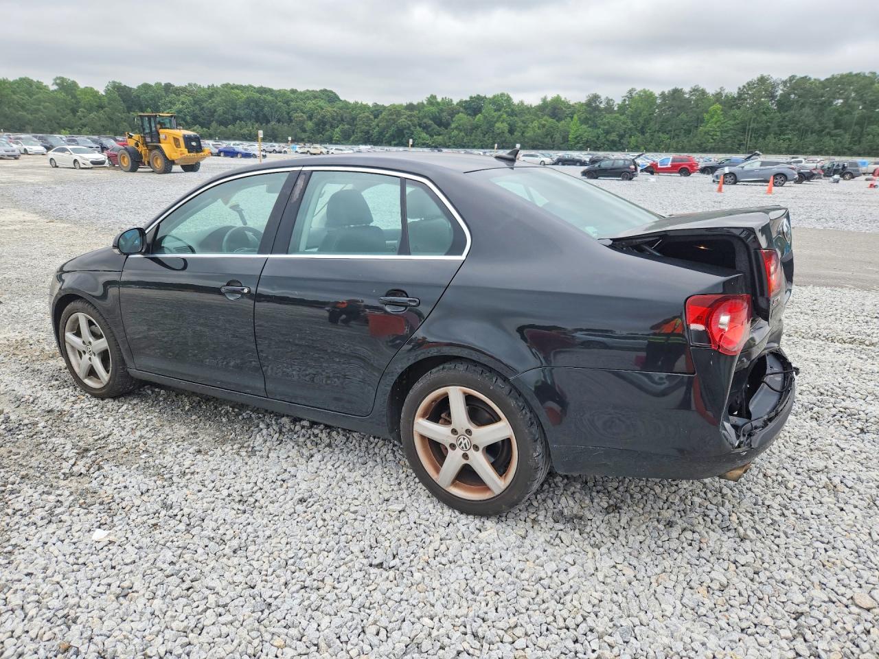 2008 Volkswagen Jetta Se/sel Black vin: 3VWRM71K58M197015