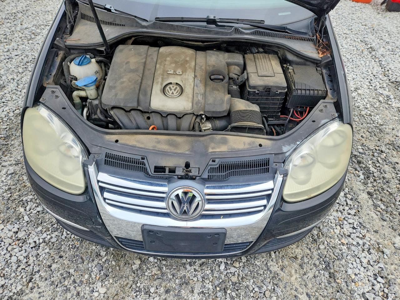 2008 Volkswagen Jetta Se/sel Black vin: 3VWRM71K58M197015