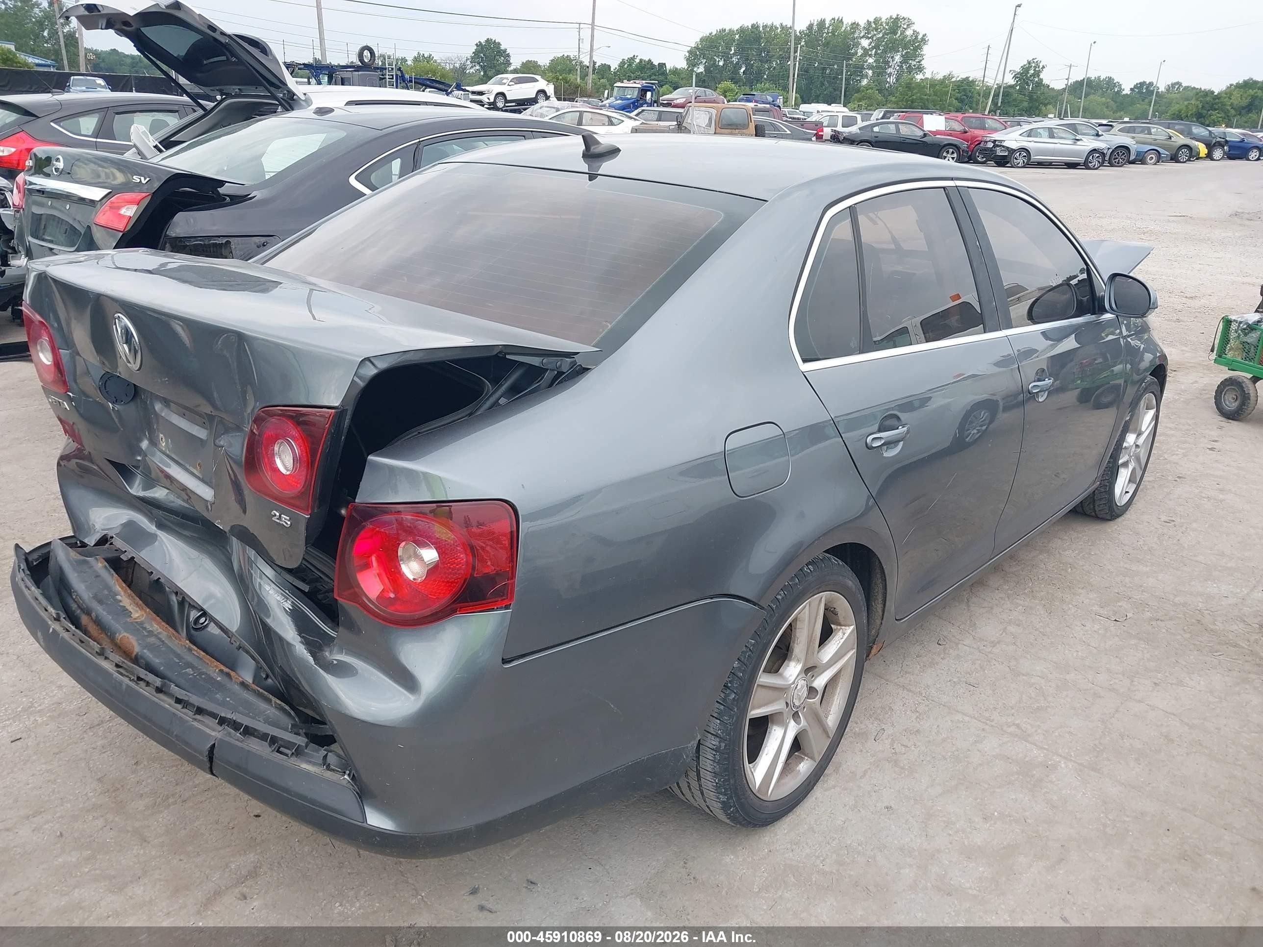 2009 Volkswagen Jetta Se/sel Gray vin: 3VWRM71K59M007604