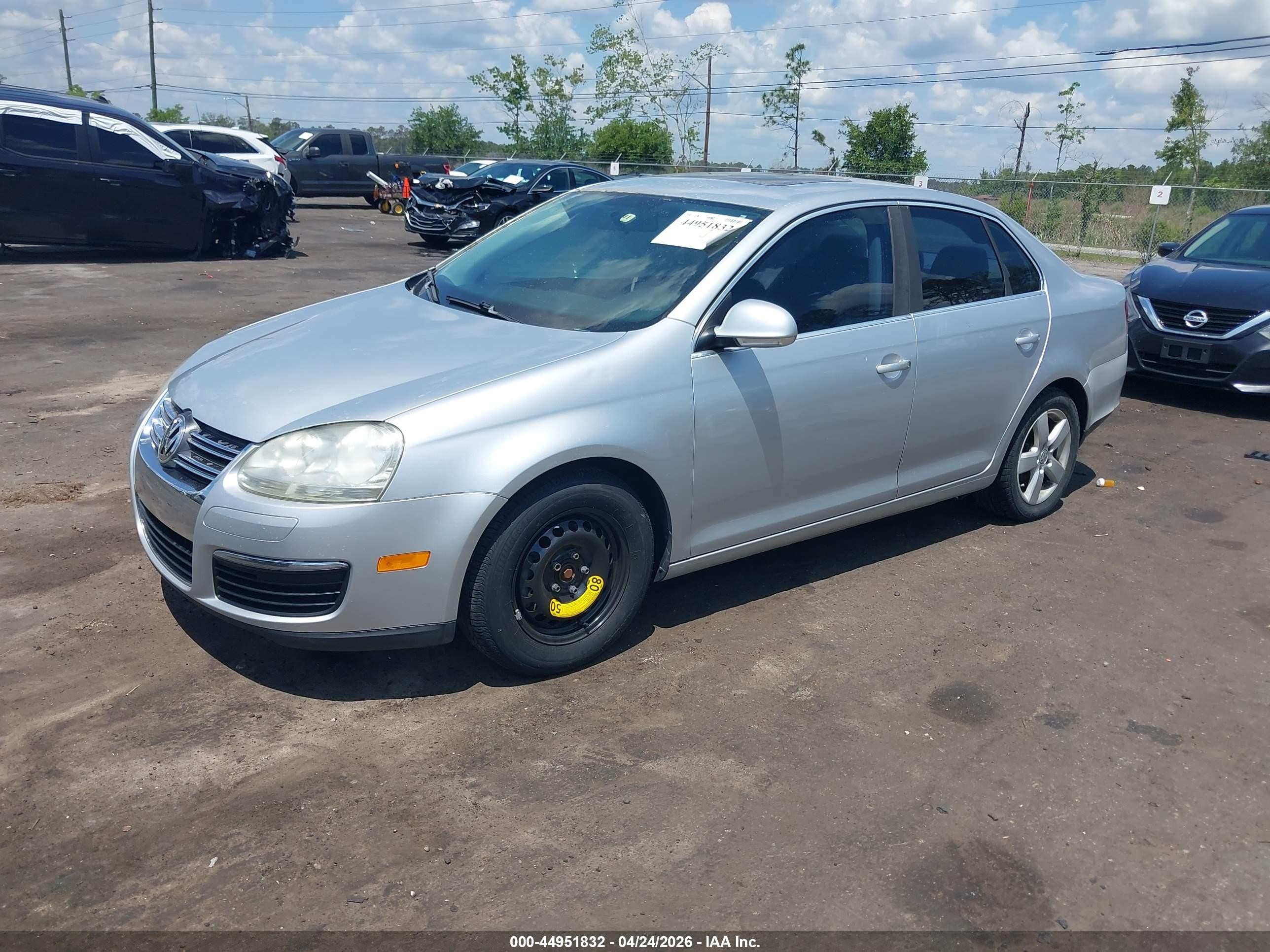 2008 Volkswagen Jetta Se/sel Silver vin: 3VWRM71K68M059063