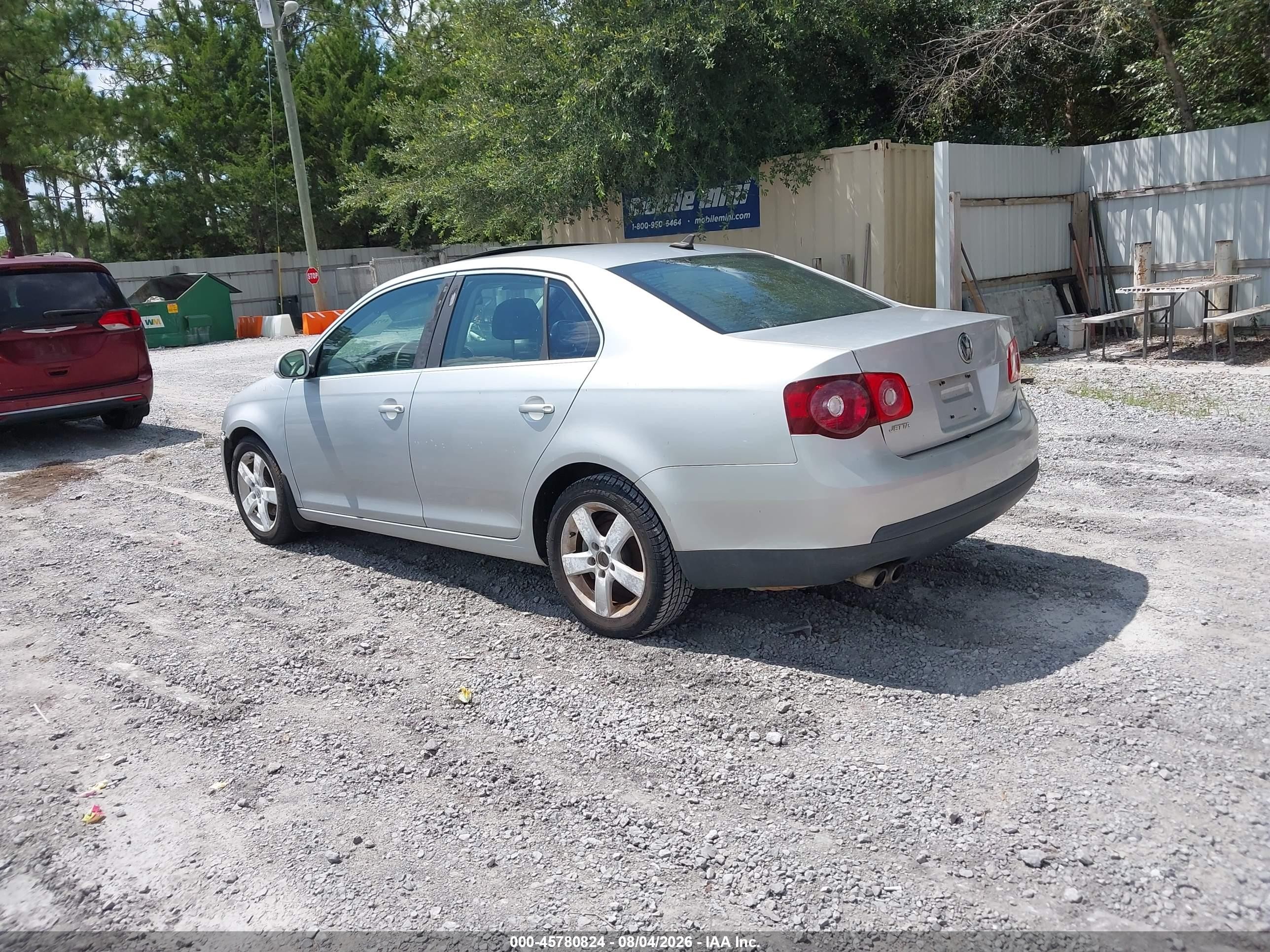 2008 Volkswagen Jetta Se/sel Серебряный vin: 3VWRM71K68M144419