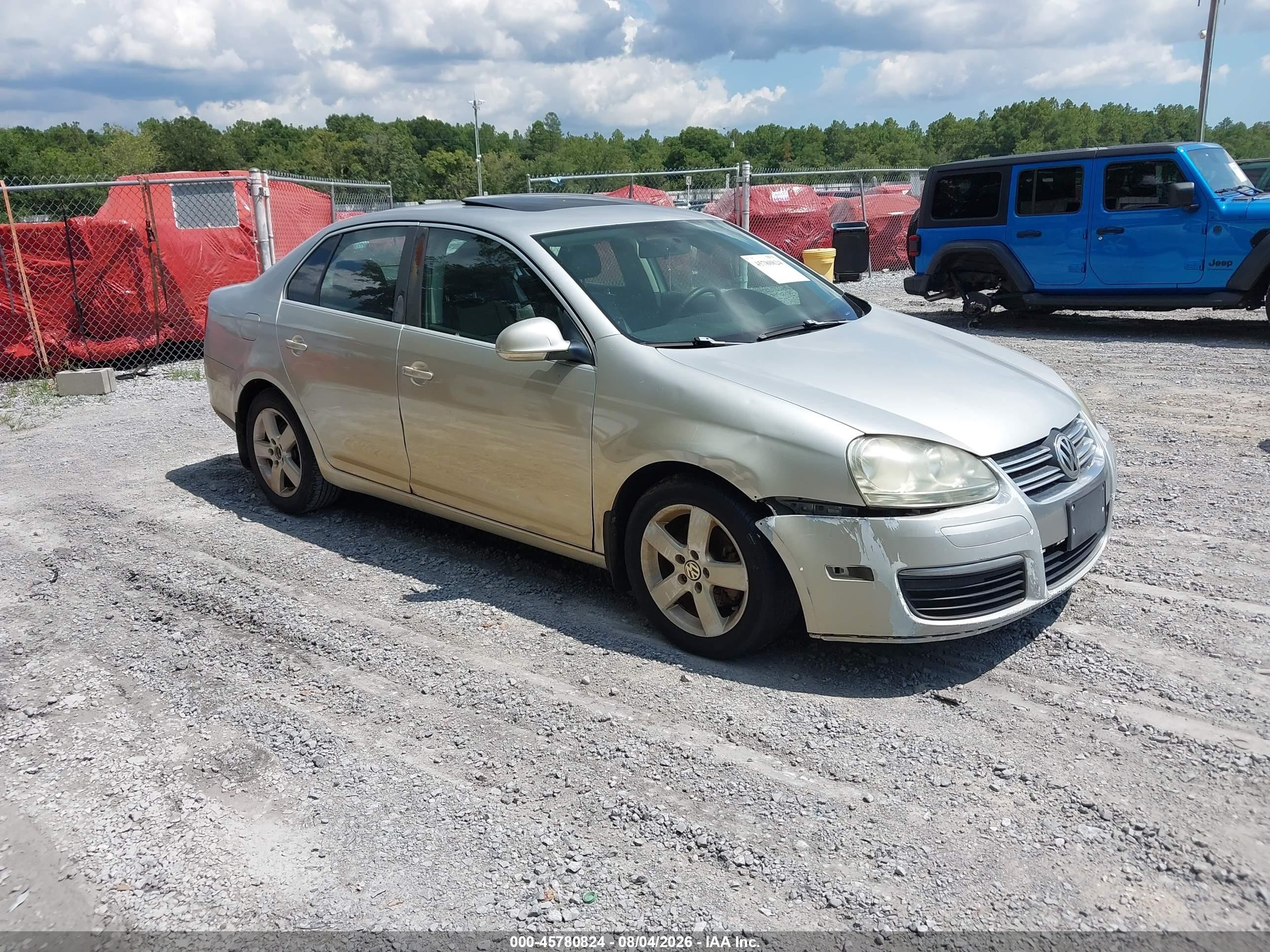 2008 Volkswagen Jetta Se/sel Серебряный vin: 3VWRM71K68M144419
