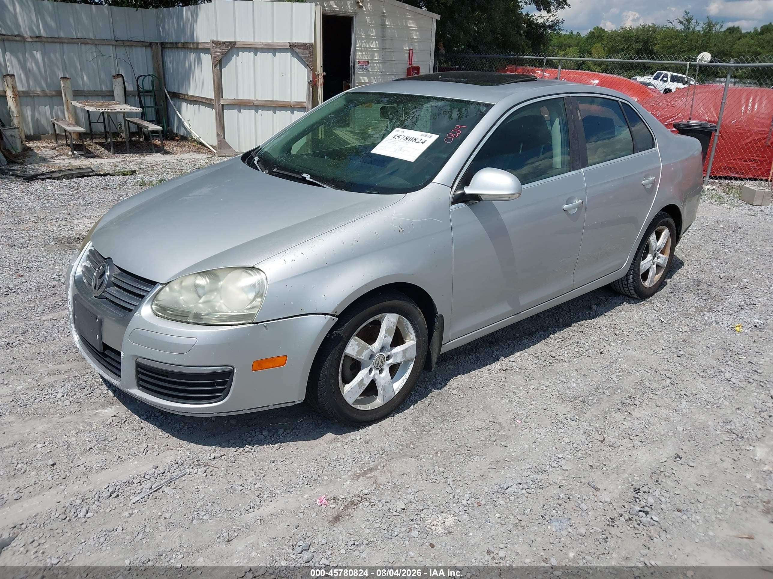 2008 Volkswagen Jetta Se/sel Серебряный vin: 3VWRM71K68M144419