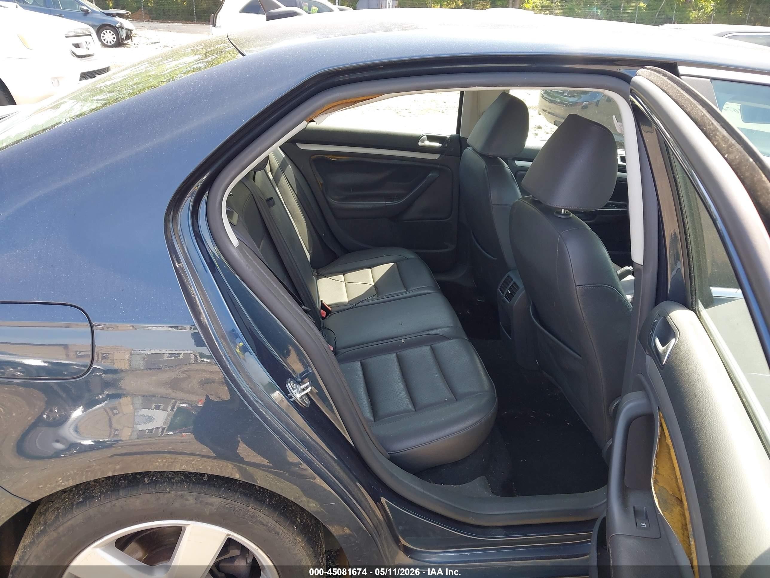 2009 Volkswagen Jetta Se/sel Blue vin: 3VWRM71K69M050249