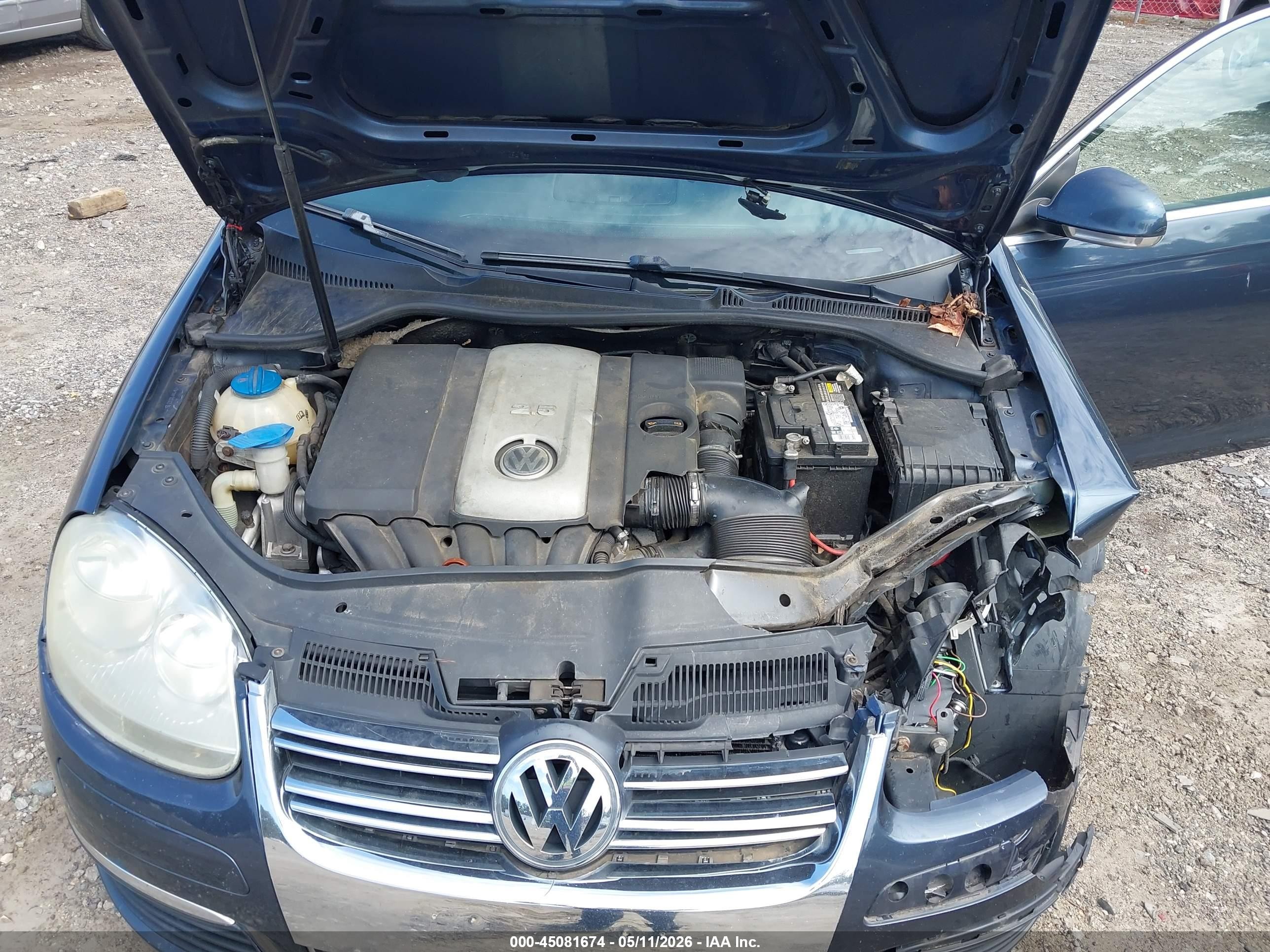 2009 Volkswagen Jetta Se/sel Blue vin: 3VWRM71K69M050249
