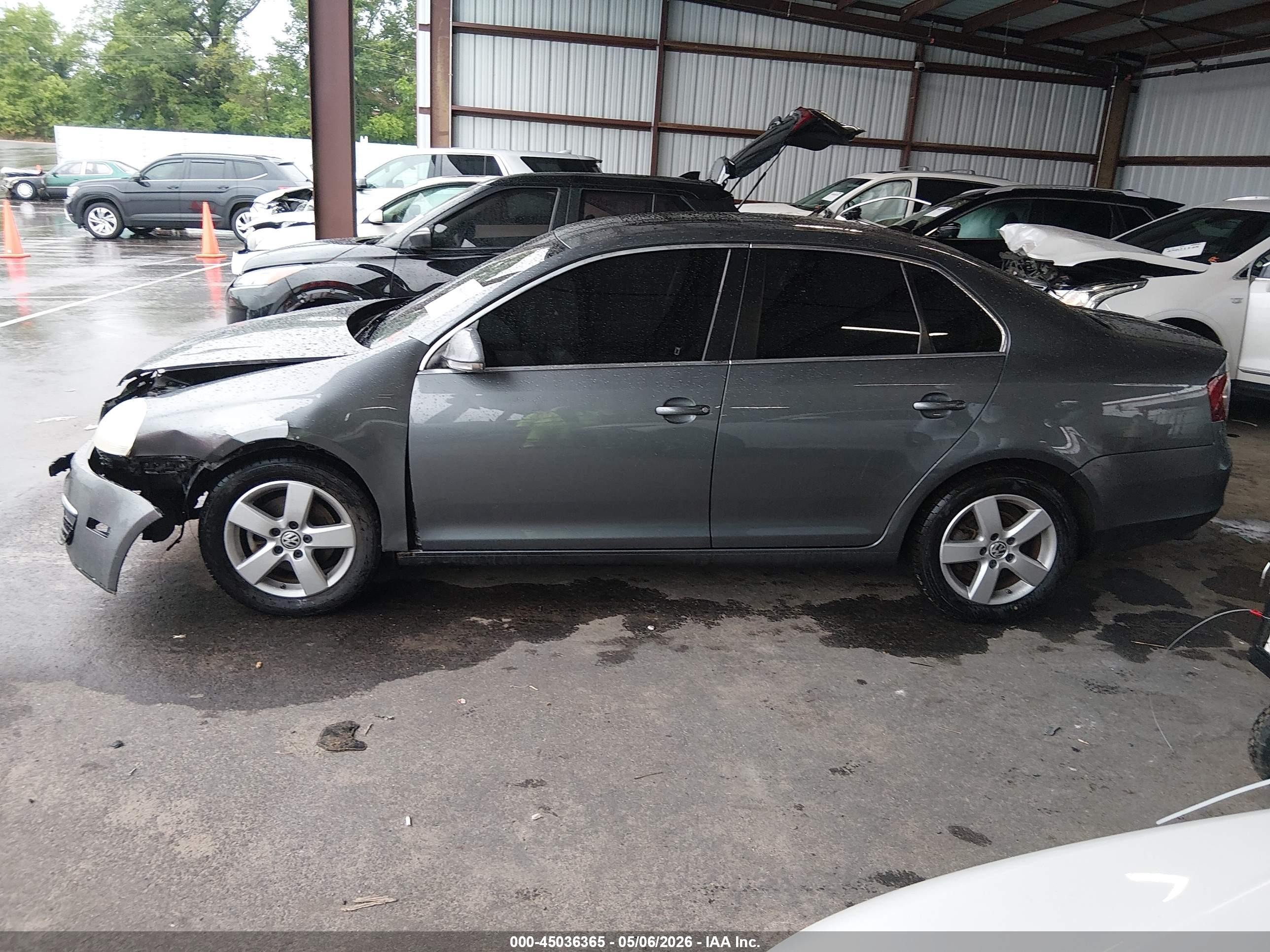 2009 Volkswagen Jetta Se Gray vin: 3VWRM71K69M154806