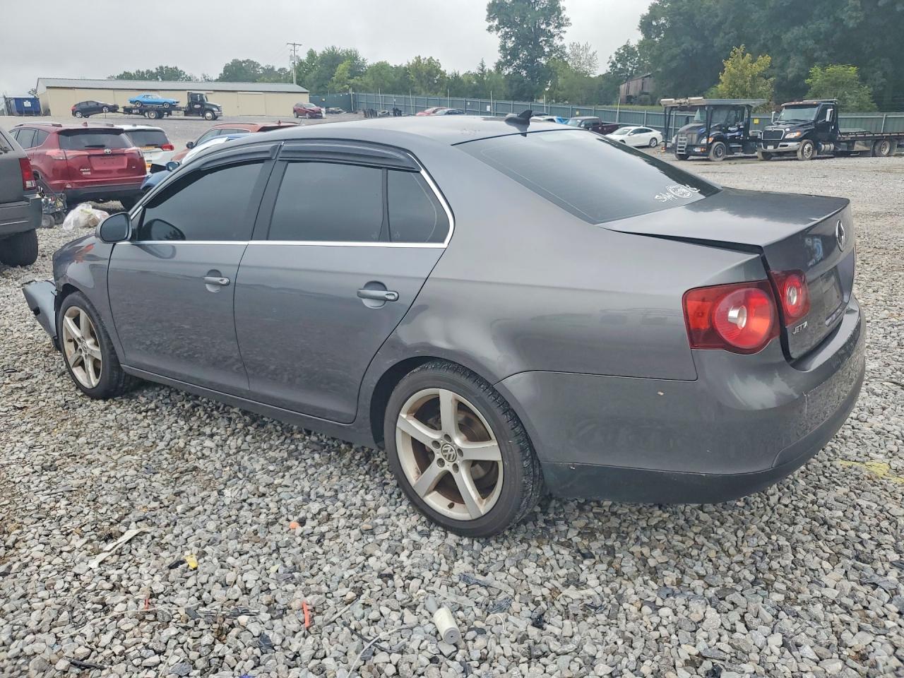 2009 Volkswagen Jetta Se Gray vin: 3VWRM71K69M167233