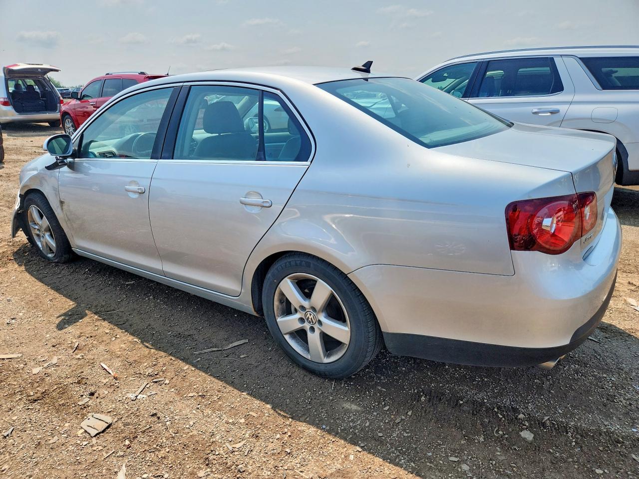 2008 Volkswagen Jetta Se Silver vin: 3VWRM71K78M040246