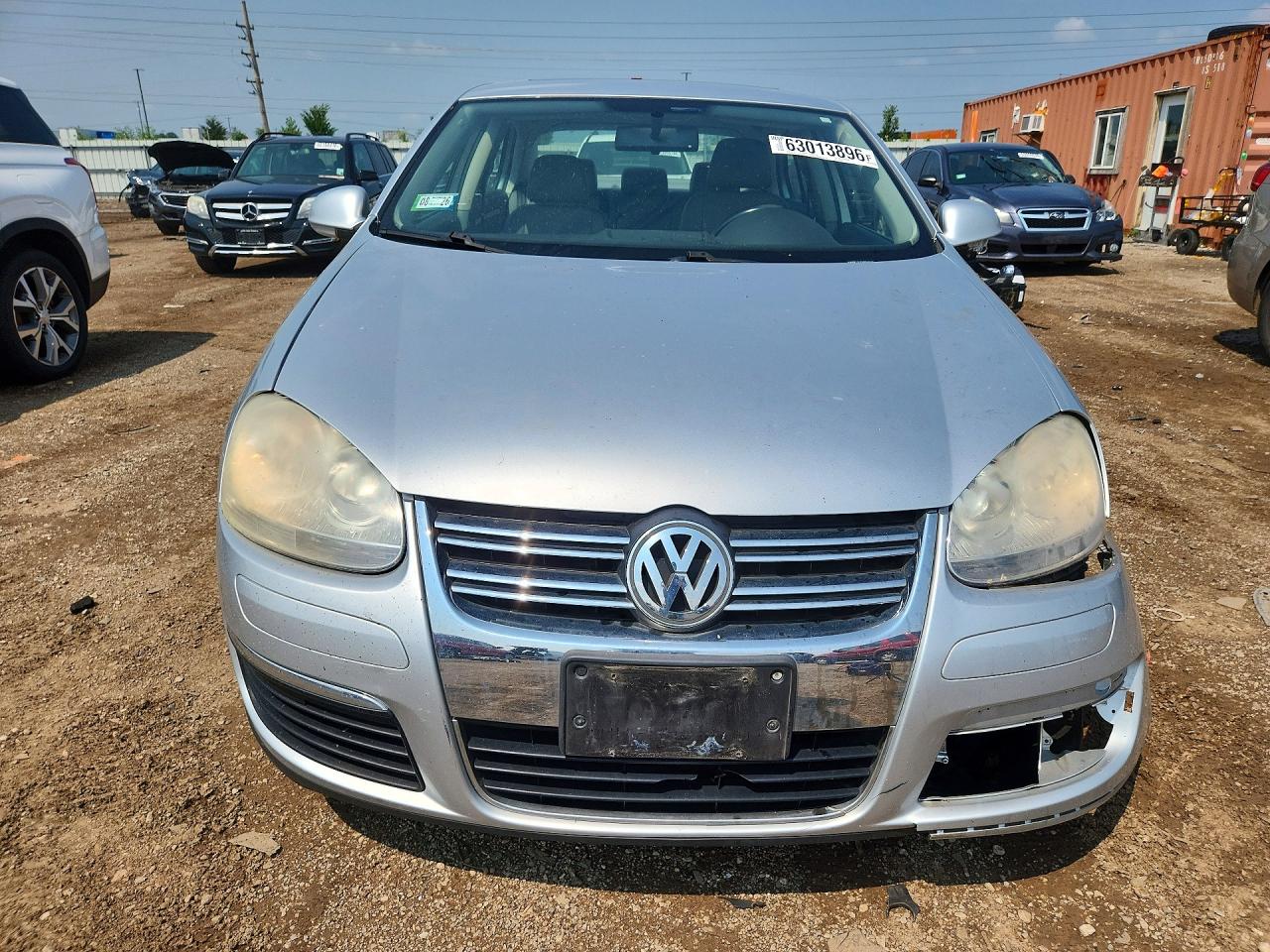 2008 Volkswagen Jetta Se Silver vin: 3VWRM71K78M040246