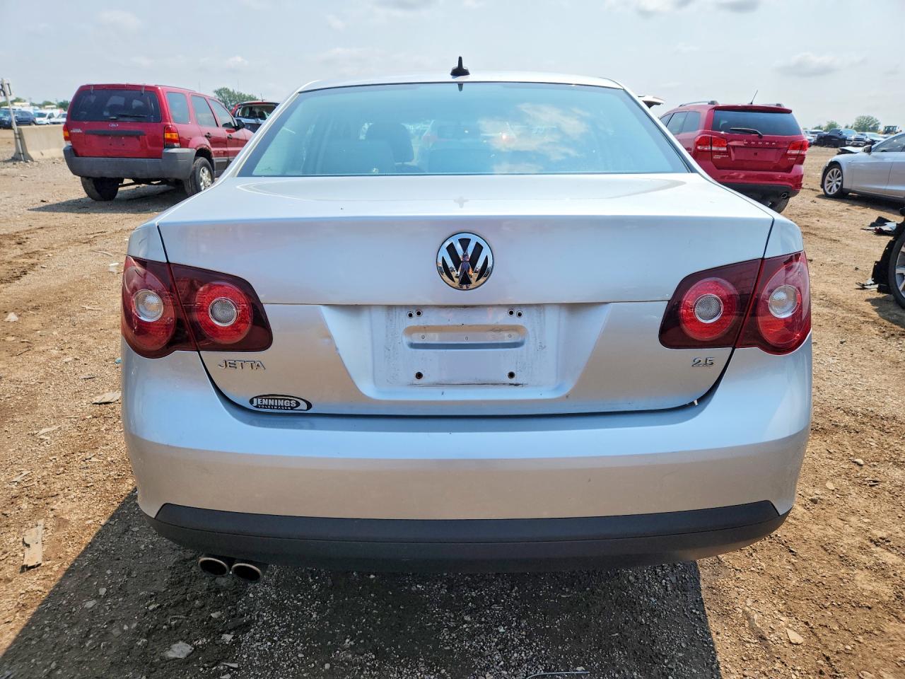 2008 Volkswagen Jetta Se Silver vin: 3VWRM71K78M040246