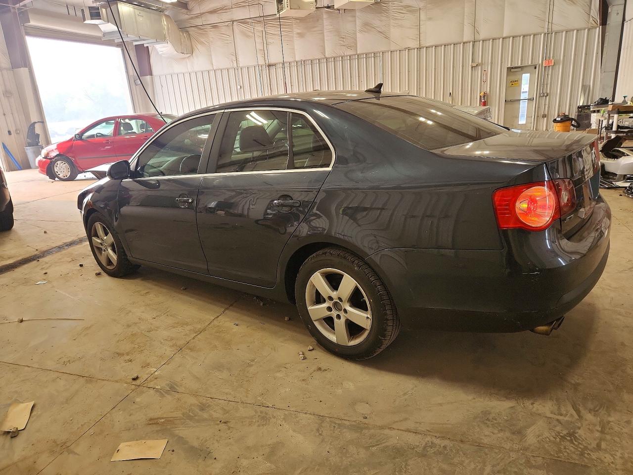 2008 Volkswagen Jetta Se Blue vin: 3VWRM71K78M118959
