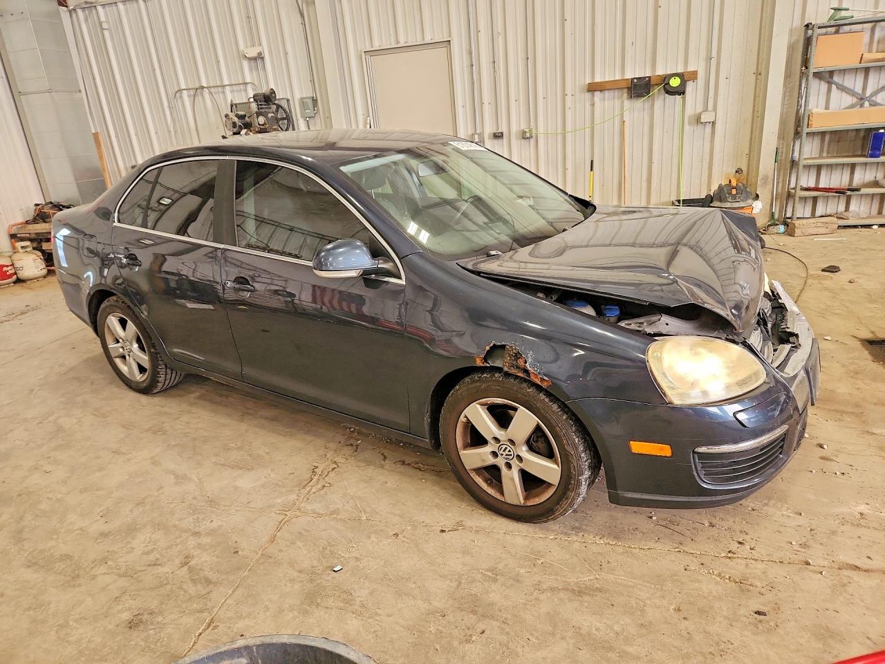 2008 Volkswagen Jetta Se Blue vin: 3VWRM71K78M118959