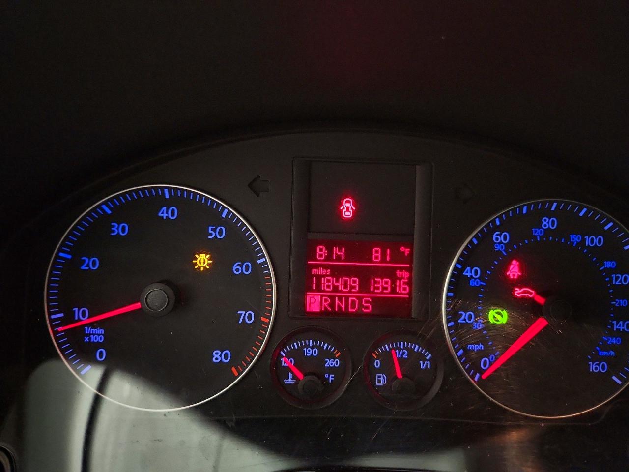 2008 Volkswagen Jetta Se Blue vin: 3VWRM71K78M118959