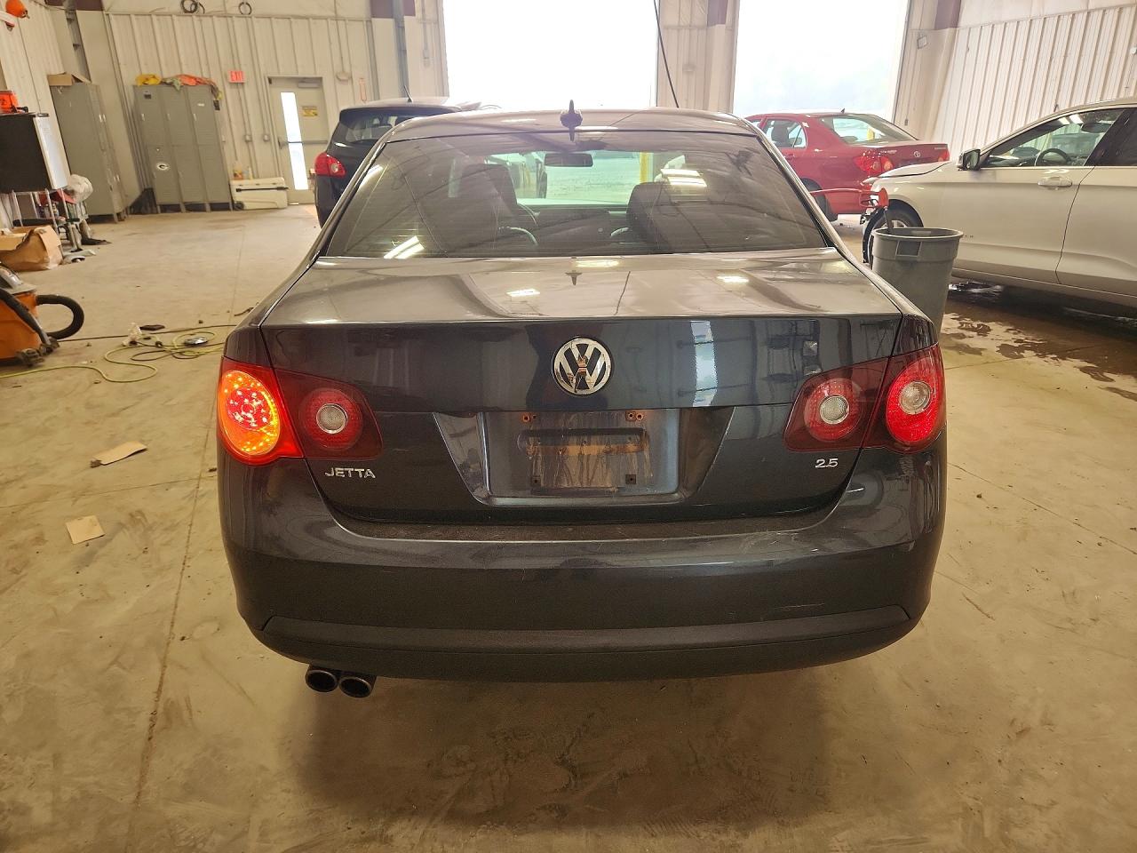 2008 Volkswagen Jetta Se Blue vin: 3VWRM71K78M118959