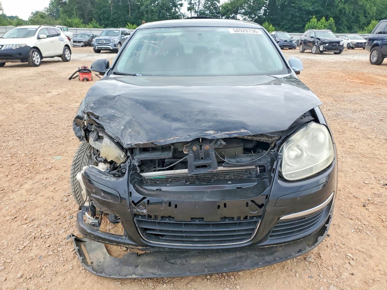 2008 Volkswagen Jetta Se/sel Black vin: 3VWRM71K78M198604