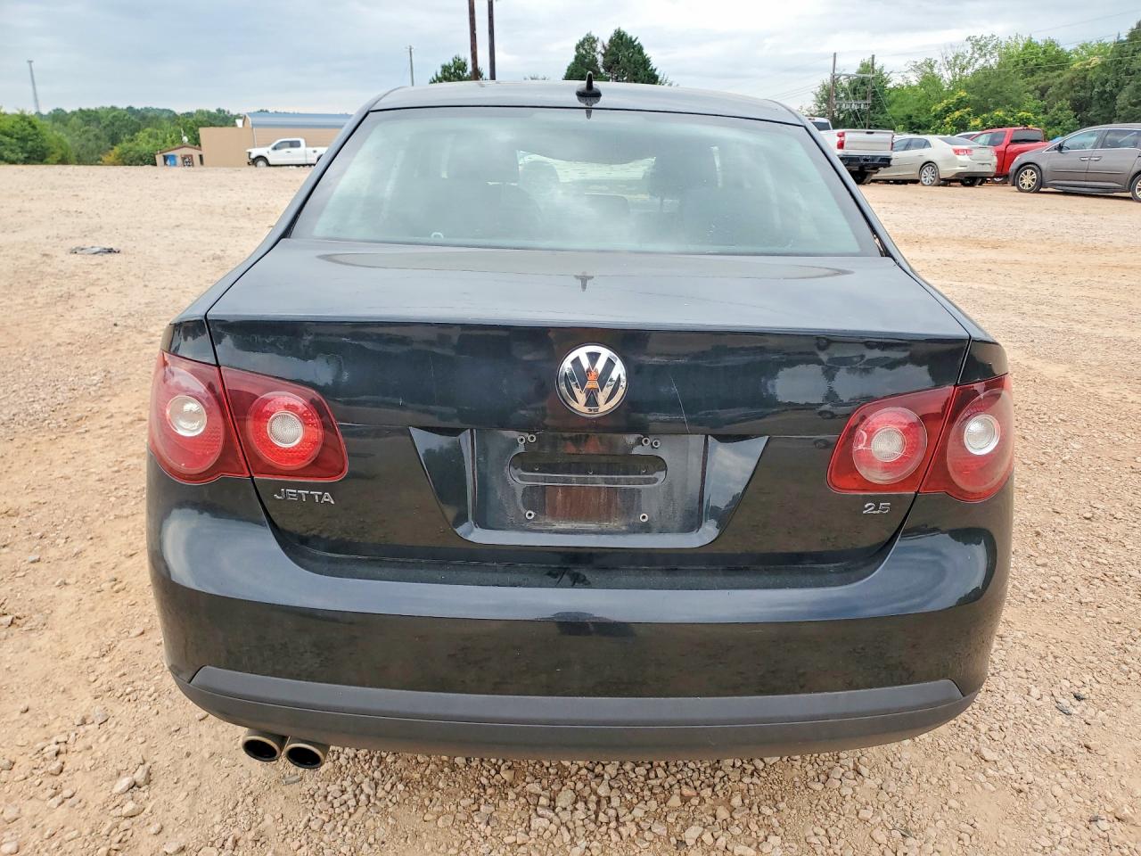 2008 Volkswagen Jetta Se/sel Black vin: 3VWRM71K78M198604