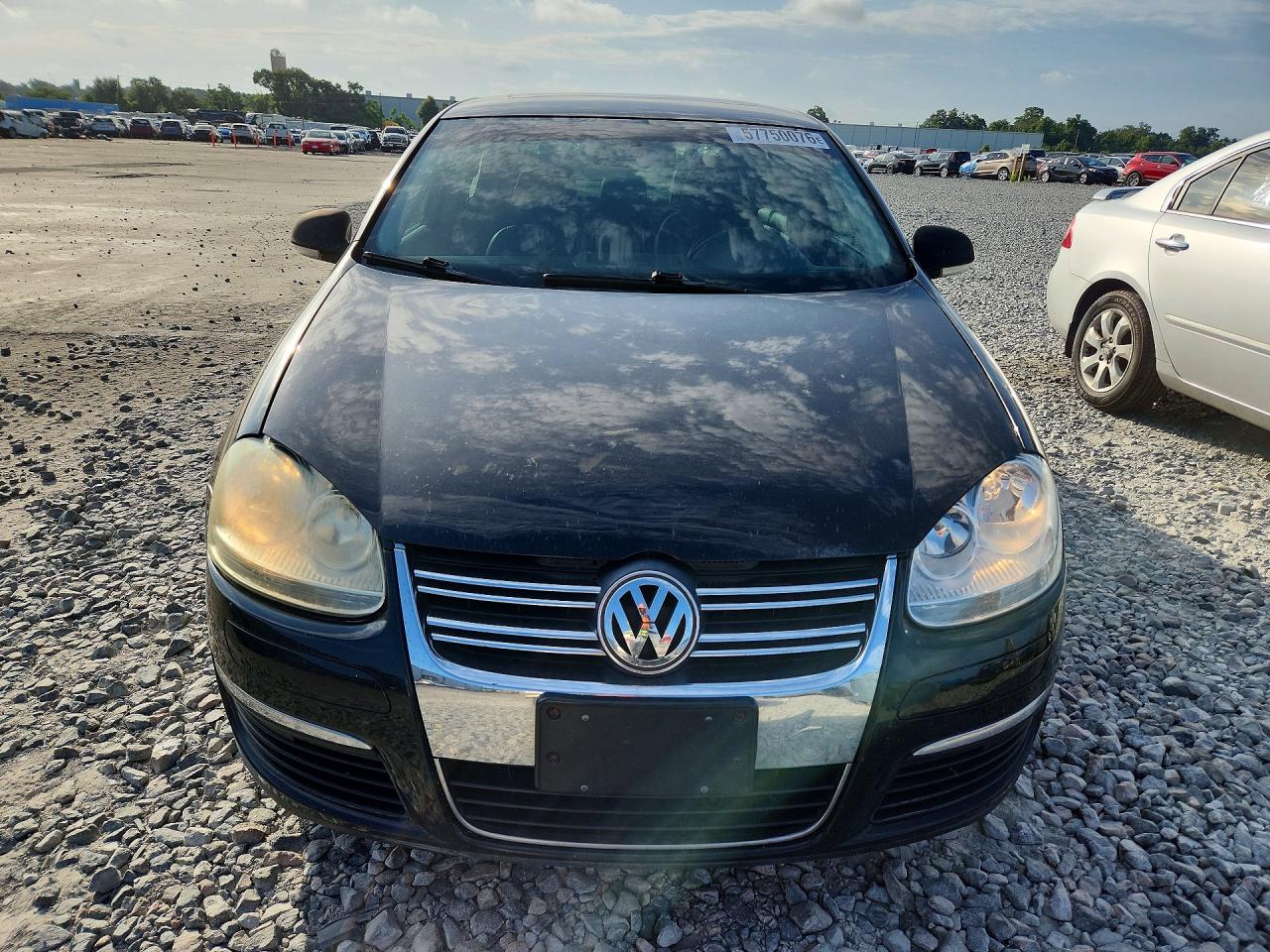 2009 Volkswagen Jetta Se Black vin: 3VWRM71K79M040653
