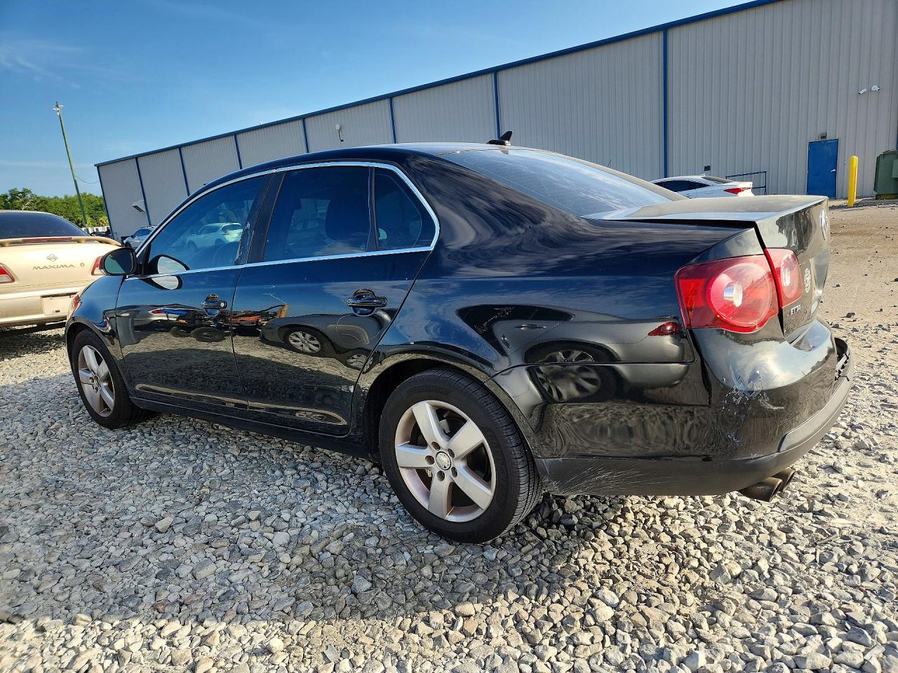 2009 Volkswagen Jetta Se Black vin: 3VWRM71K79M040653