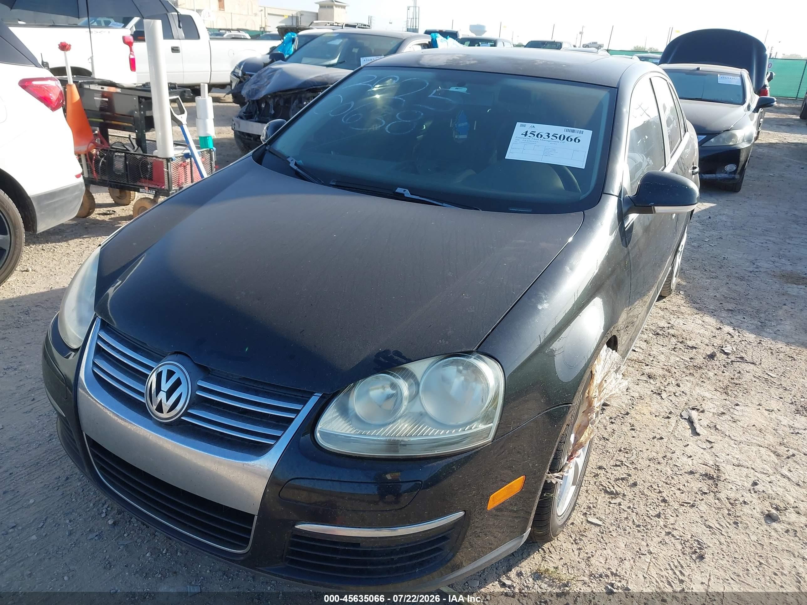 2008 Volkswagen Jetta Se/sel Black vin: 3VWRM71K88M009829