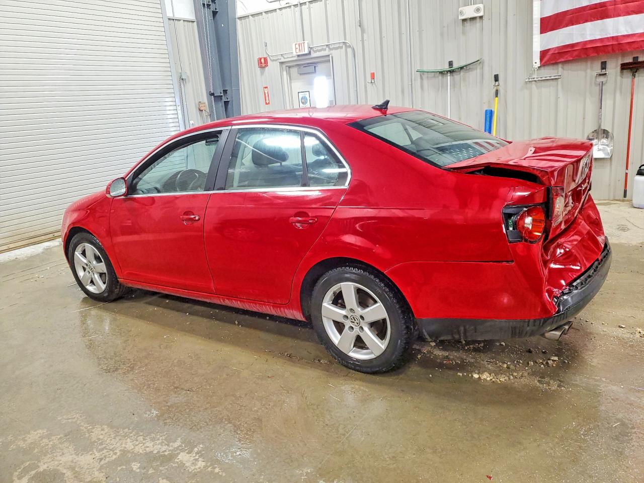 2008 Volkswagen Jetta Se Red vin: 3VWRM71K88M074390