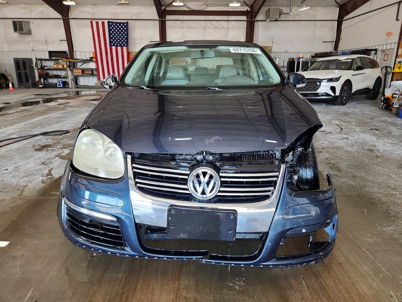 2008 Volkswagen Jetta Se Blue vin: 3VWRM71K88M105251