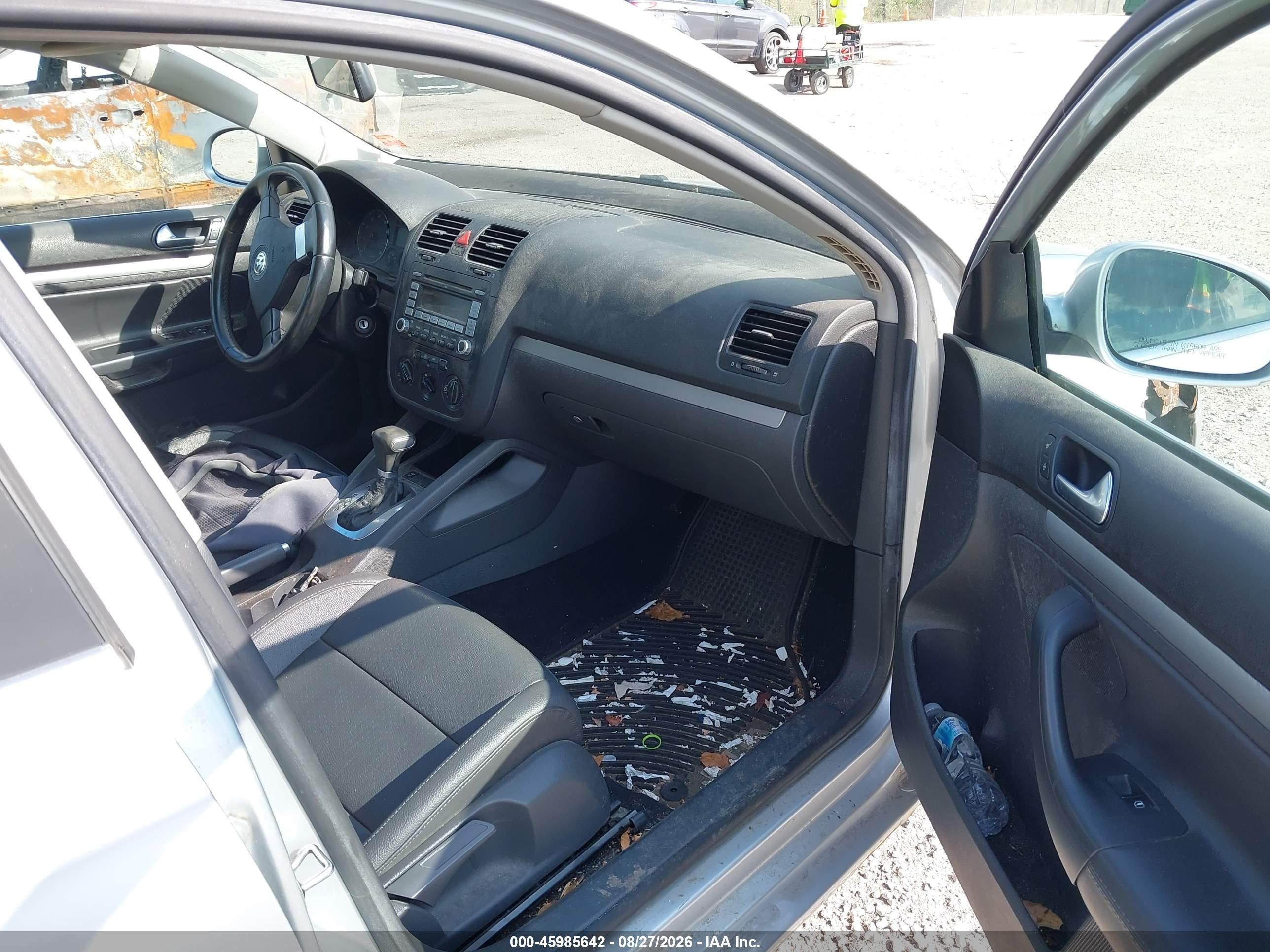 2008 Volkswagen Jetta Se/sel Silver vin: 3VWRM71K98M035517