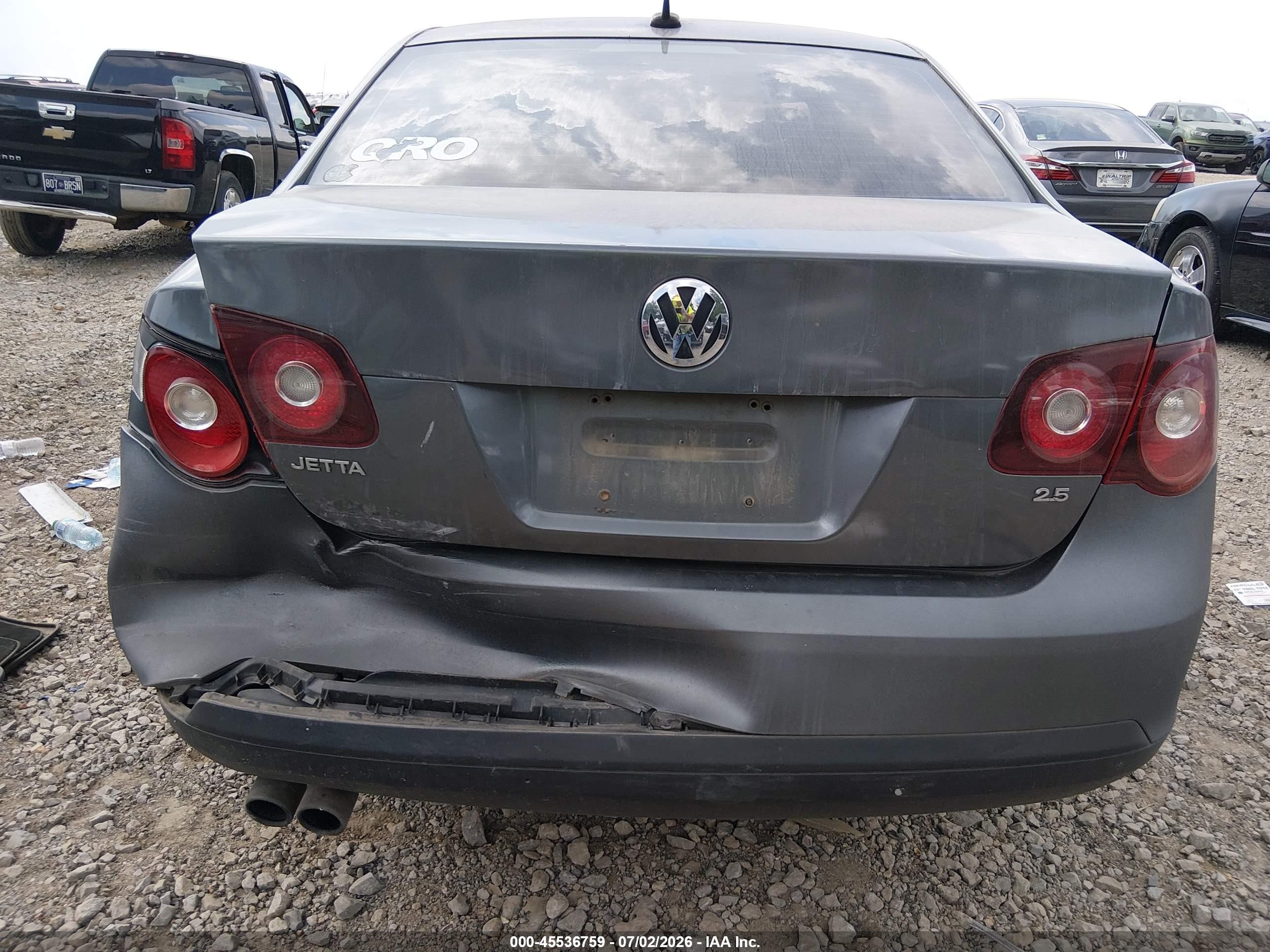 2008 Volkswagen Jetta Se Серый vin: 3VWRM71K98M120471